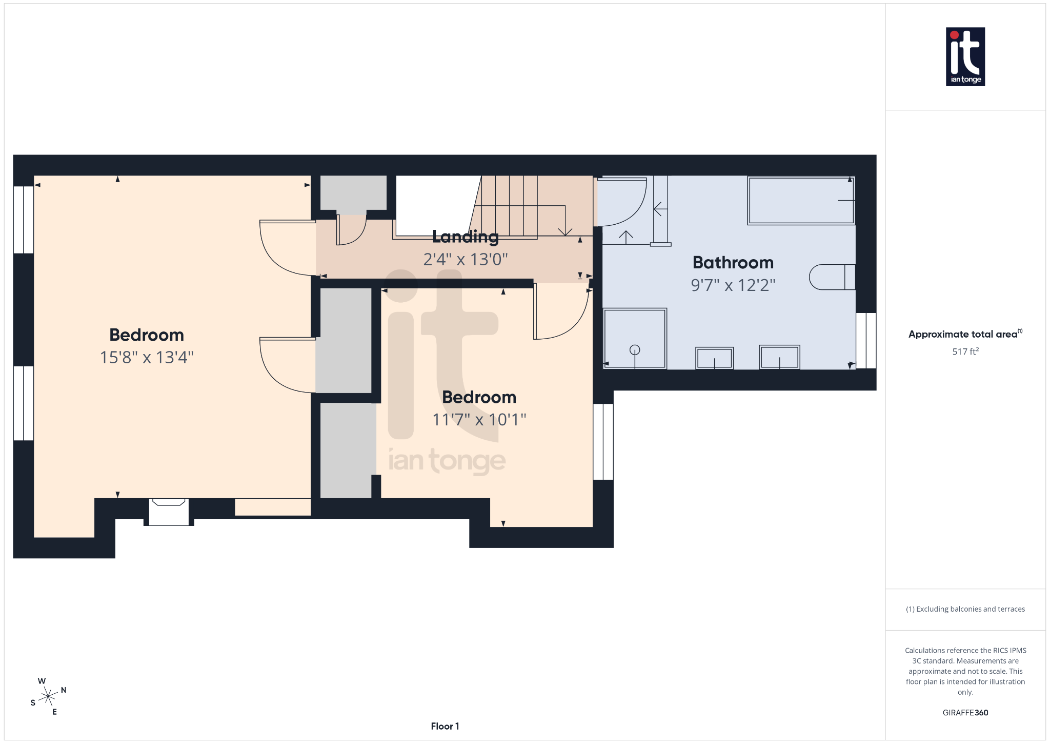 2 bedroom mid terraced house For Sale in Stockport - Floorplan 4.