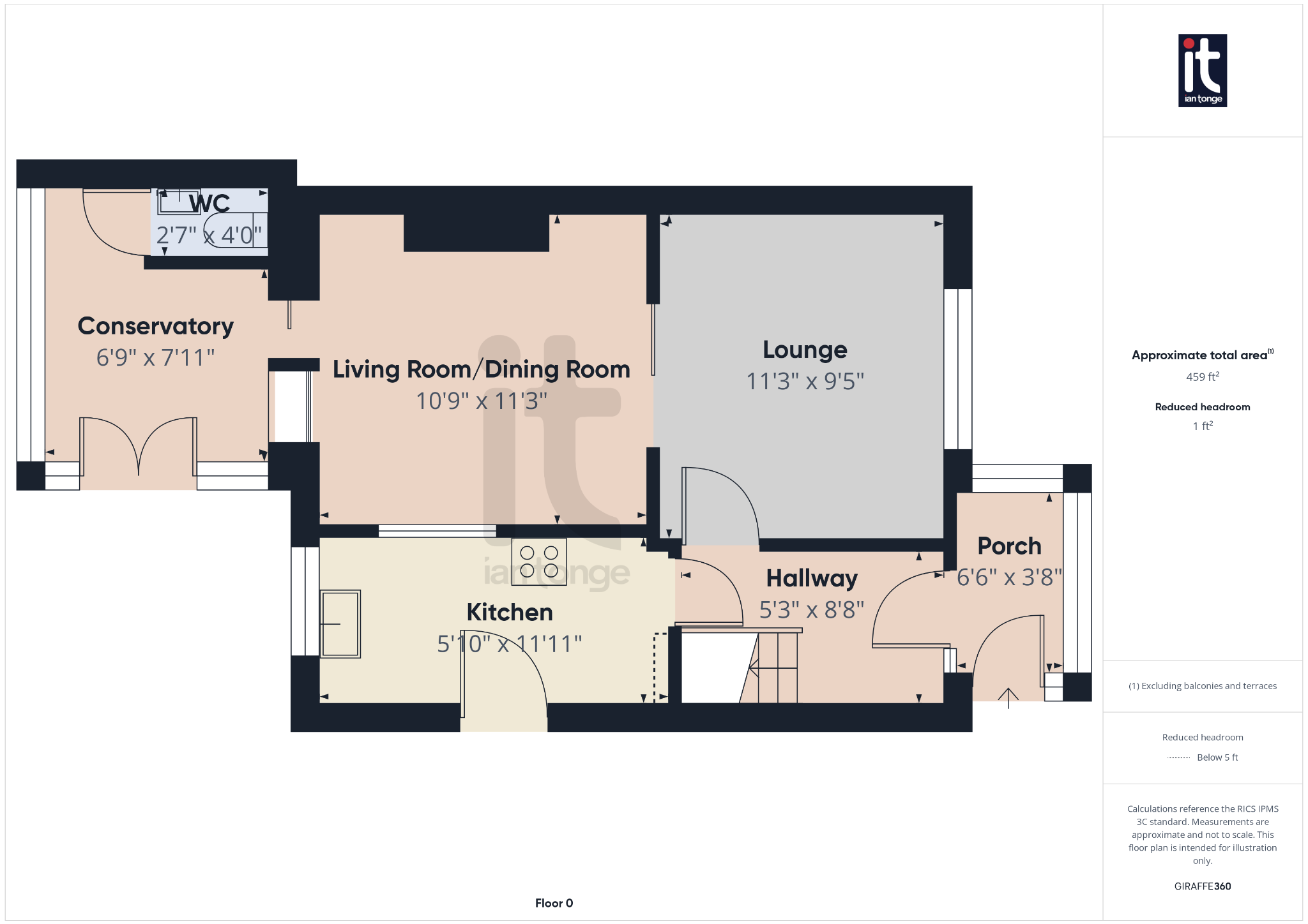 3 bedroom semi-detached house Under Offer in Stockport - Floorplan 2.
