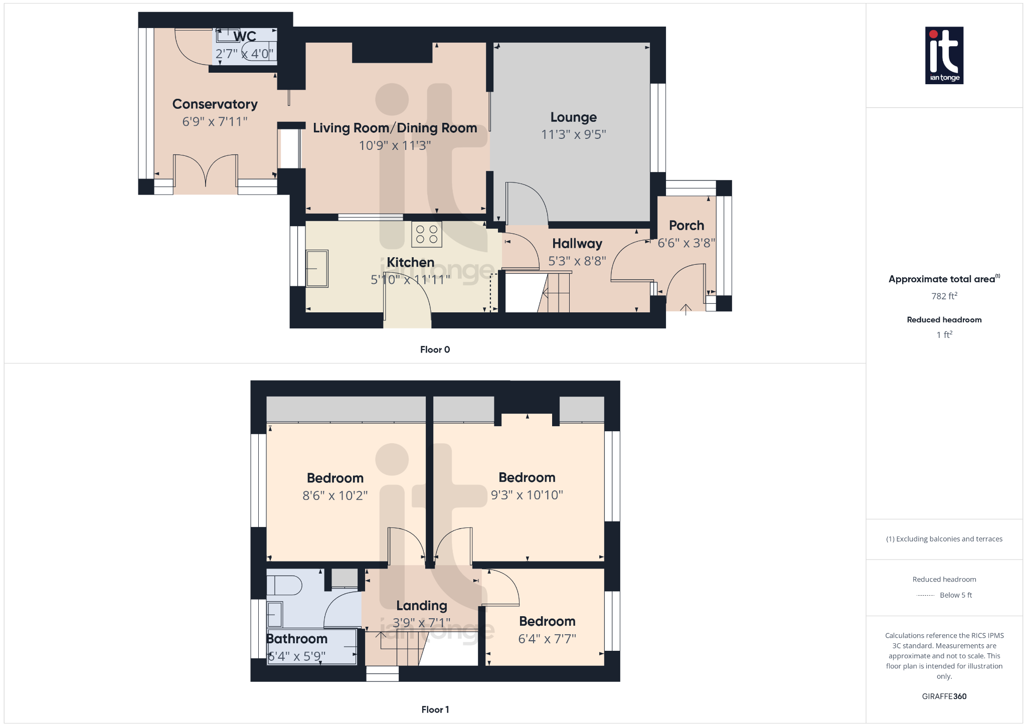 3 bedroom semi-detached house Under Offer in Stockport - Floorplan 1.