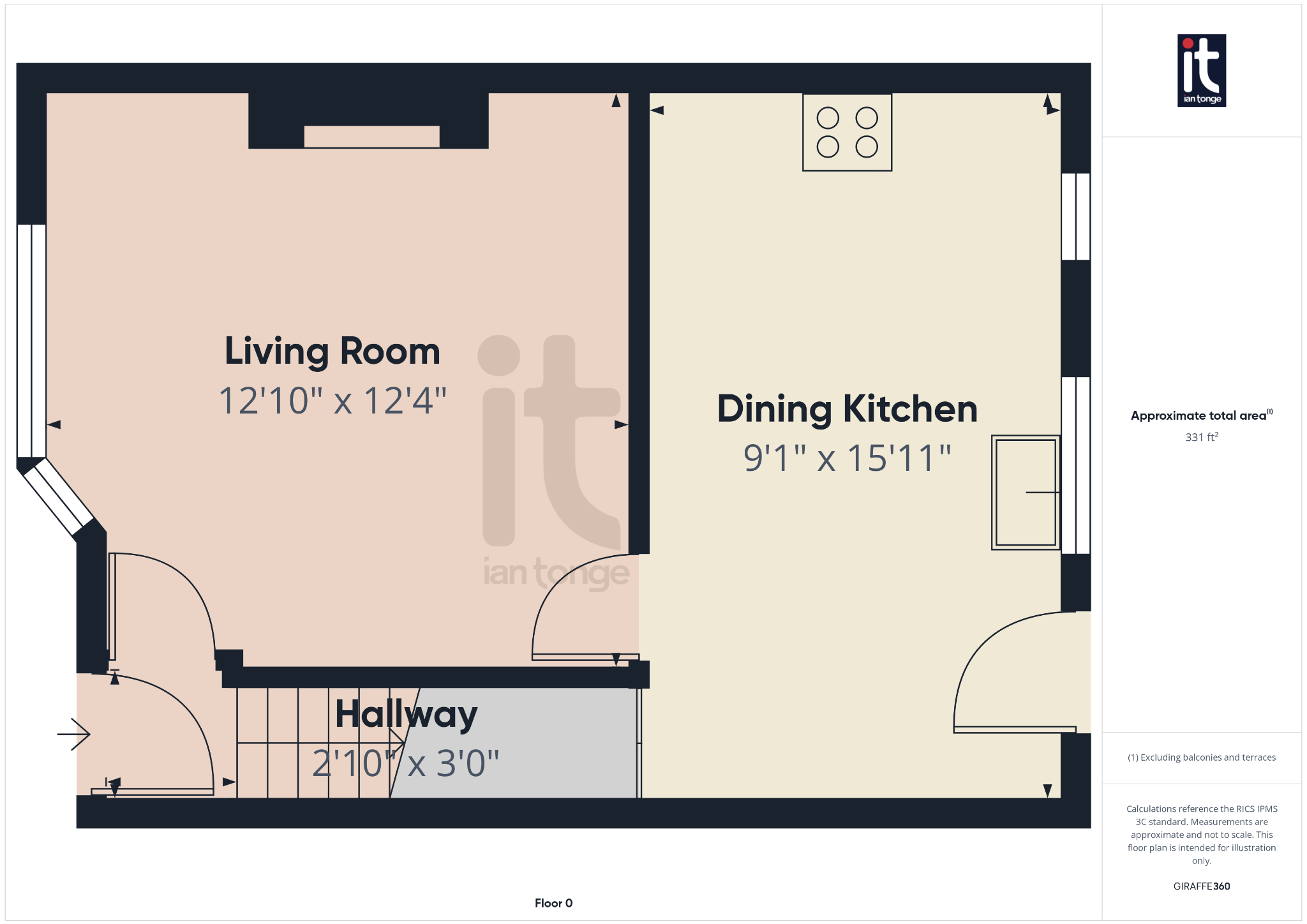 3 bedroom semi-detached house SSTC in Stockport - Floorplan 2.
