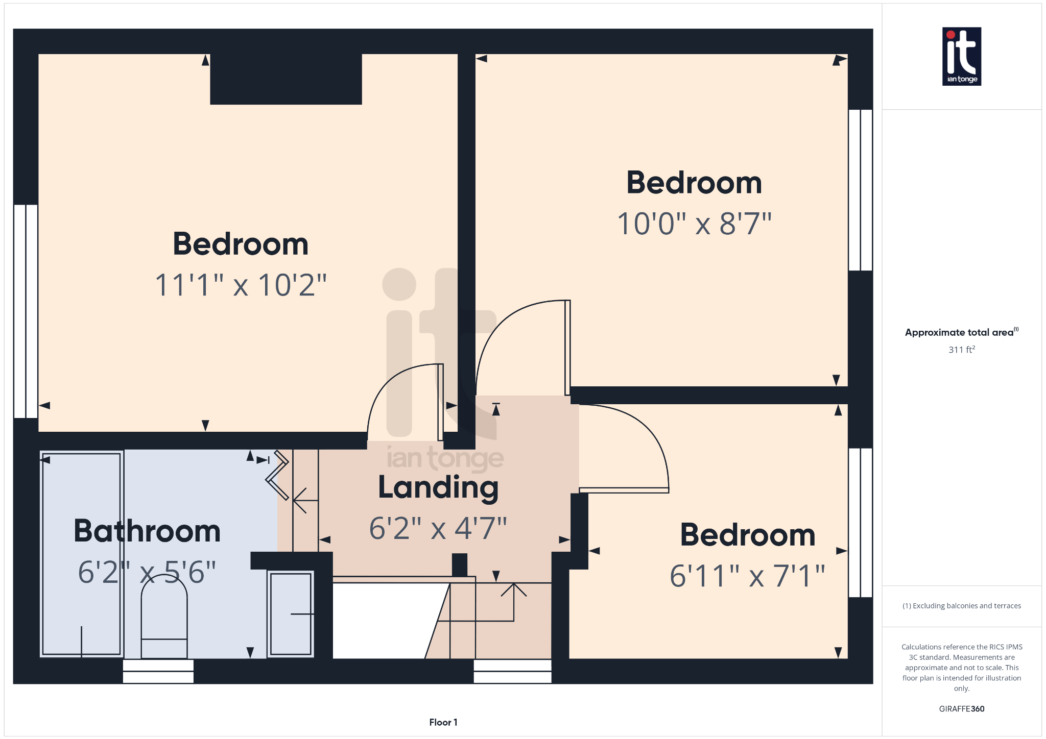 3 bedroom semi-detached house SSTC in Stockport - Floorplan 3.