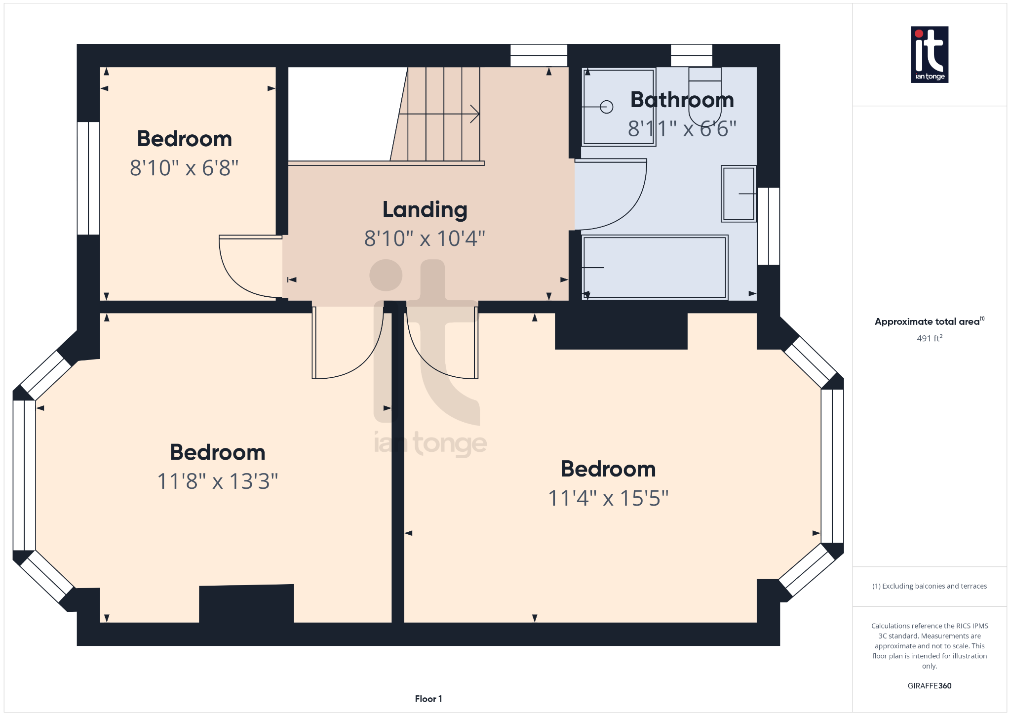 3 bedroom semi-detached house Sold in Stockport - Floorplan 3.