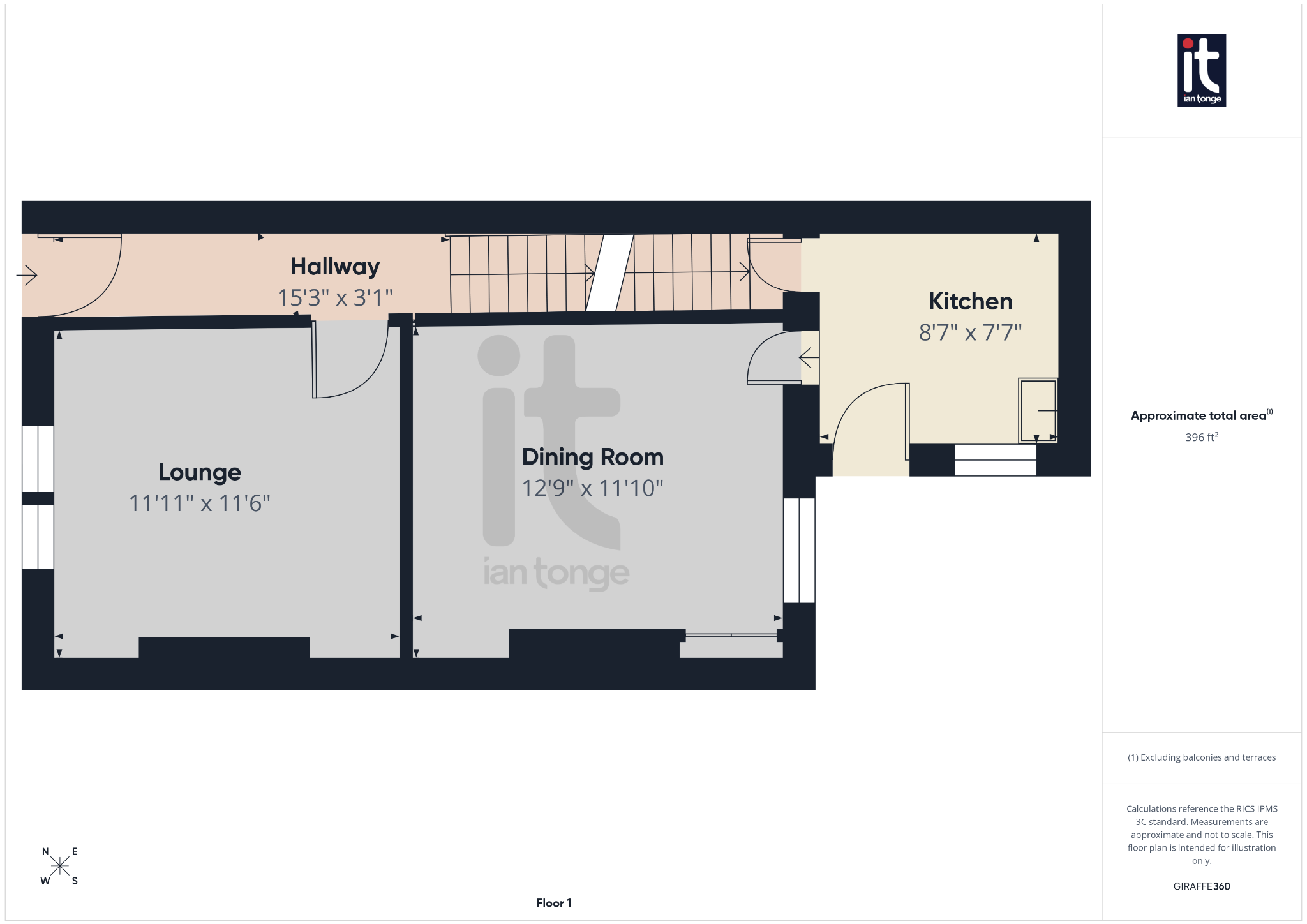 2 bedroom end terraced house SSTC in Stockport - Floorplan 3.