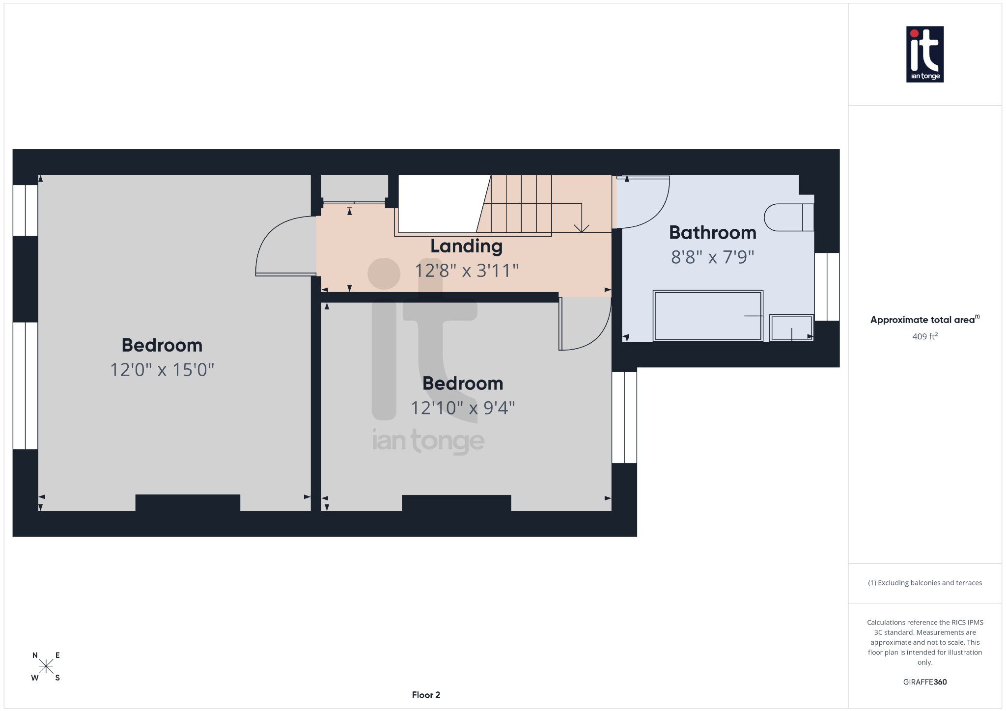 2 bedroom end terraced house SSTC in Stockport - Floorplan 4.