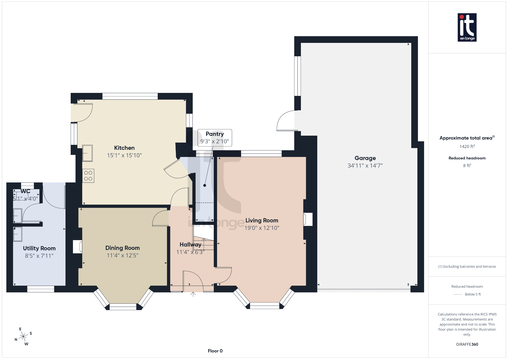 4 bedroom detached house Under Offer in High Peak - Floorplan 2.