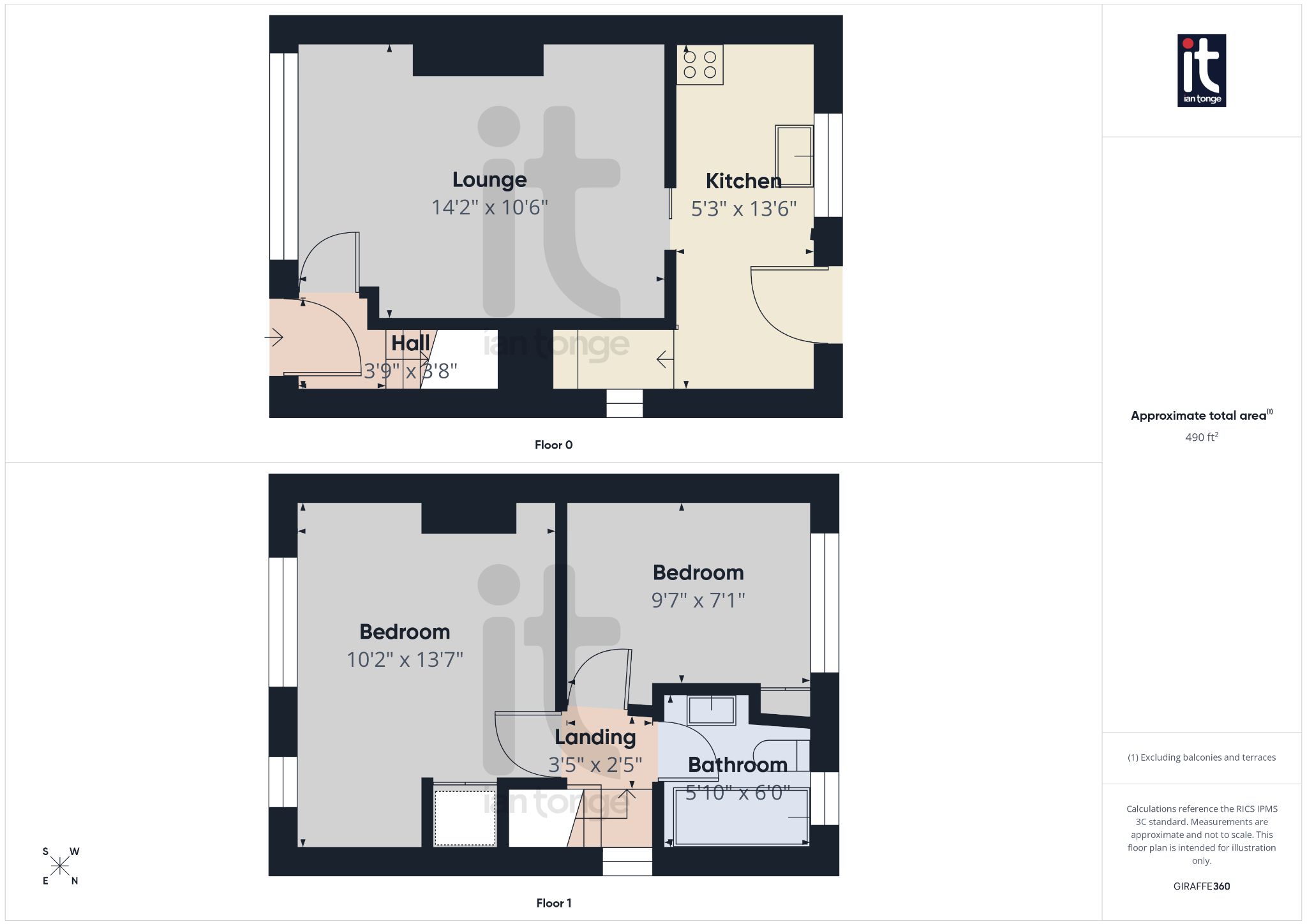 2 bedroom semi-detached house SSTC in Stockport - Floorplan 1.