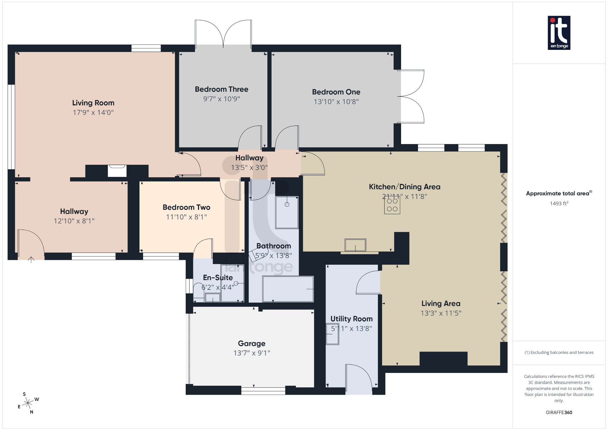 3 bedroom detached bungalow Let in Stockport - Floorplan 1.