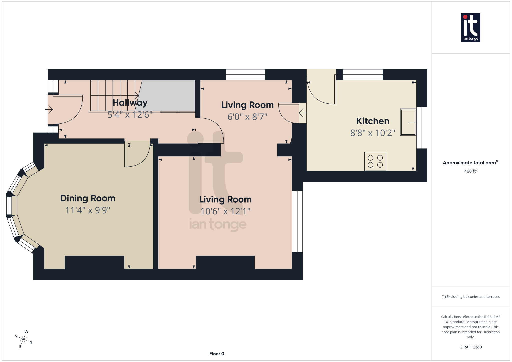 3 bedroom semi-detached house Sold in Stockport - Floorplan 2.