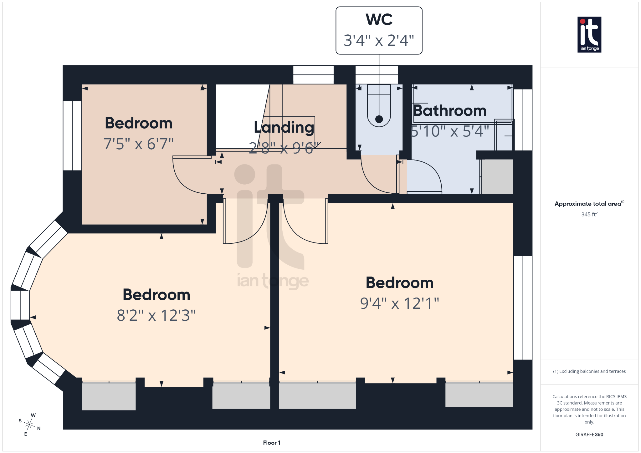 3 bedroom semi-detached house Sold in Stockport - Floorplan 3.