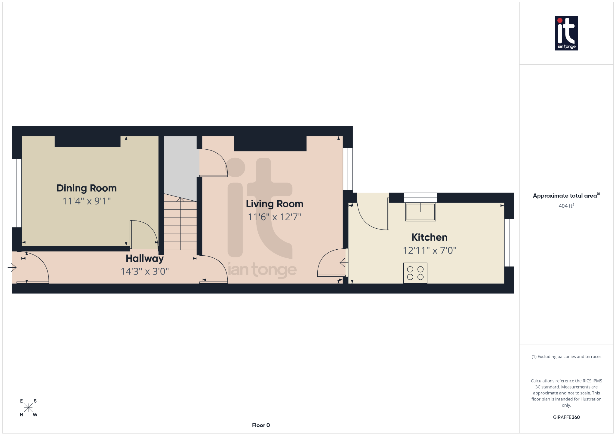 2 bedroom semi-detached house Sold in Stockport - Floorplan 2.