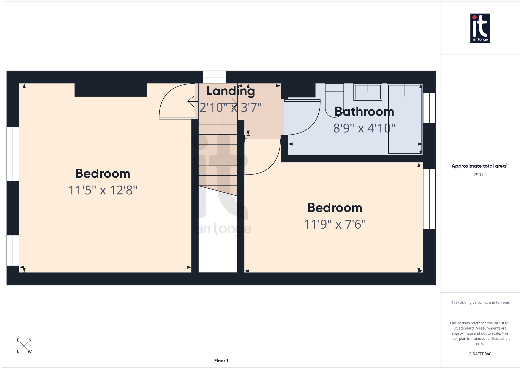 2 bedroom semi-detached house Sold in Stockport - Floorplan 3.