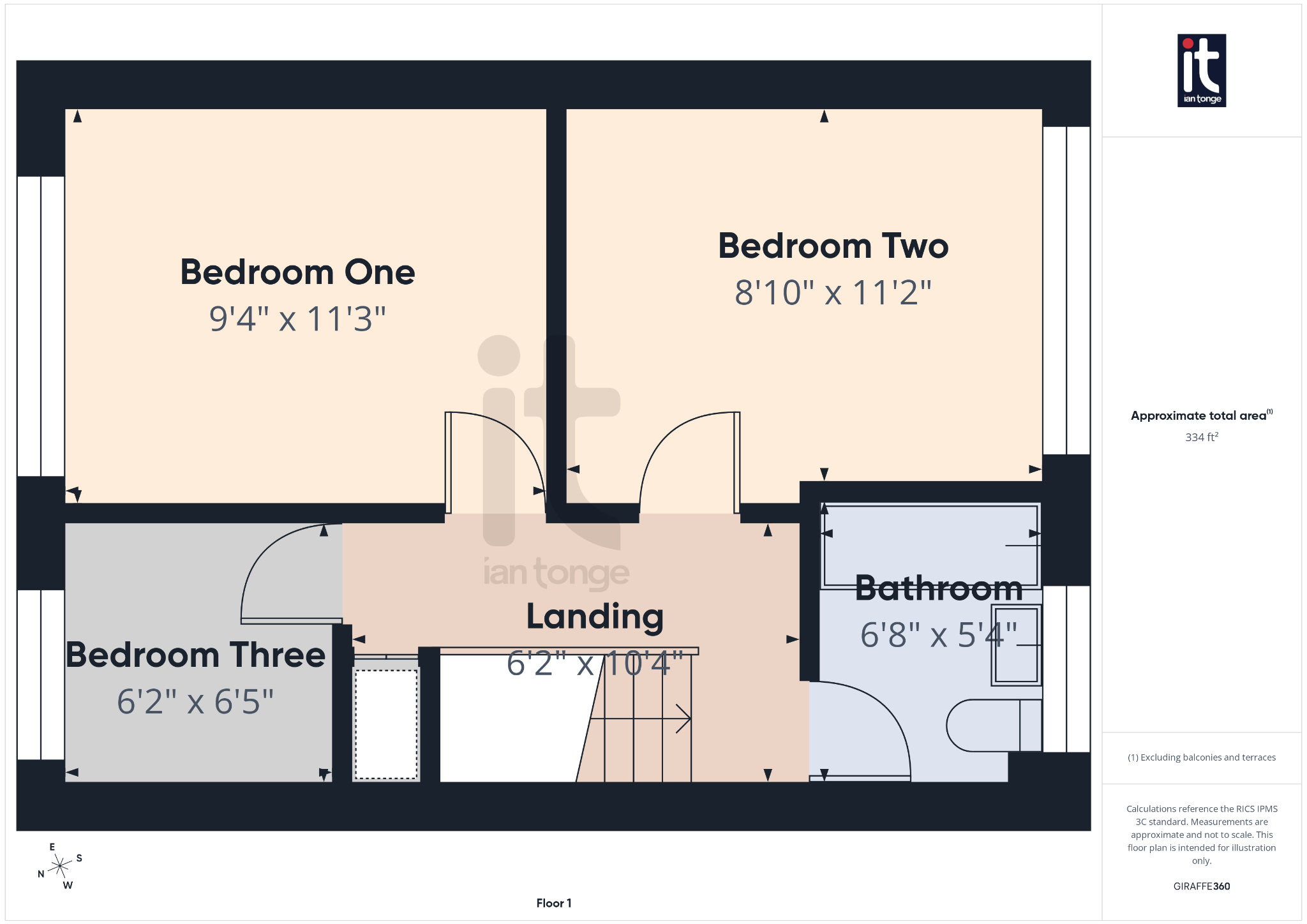 3 bedroom mid terraced house SSTC in Stockport - Floorplan 3.