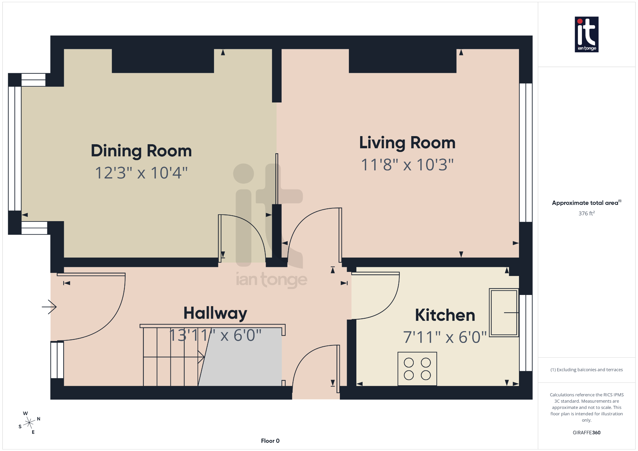 3 bedroom semi-detached house For Sale in Stockport - Floorplan 1.