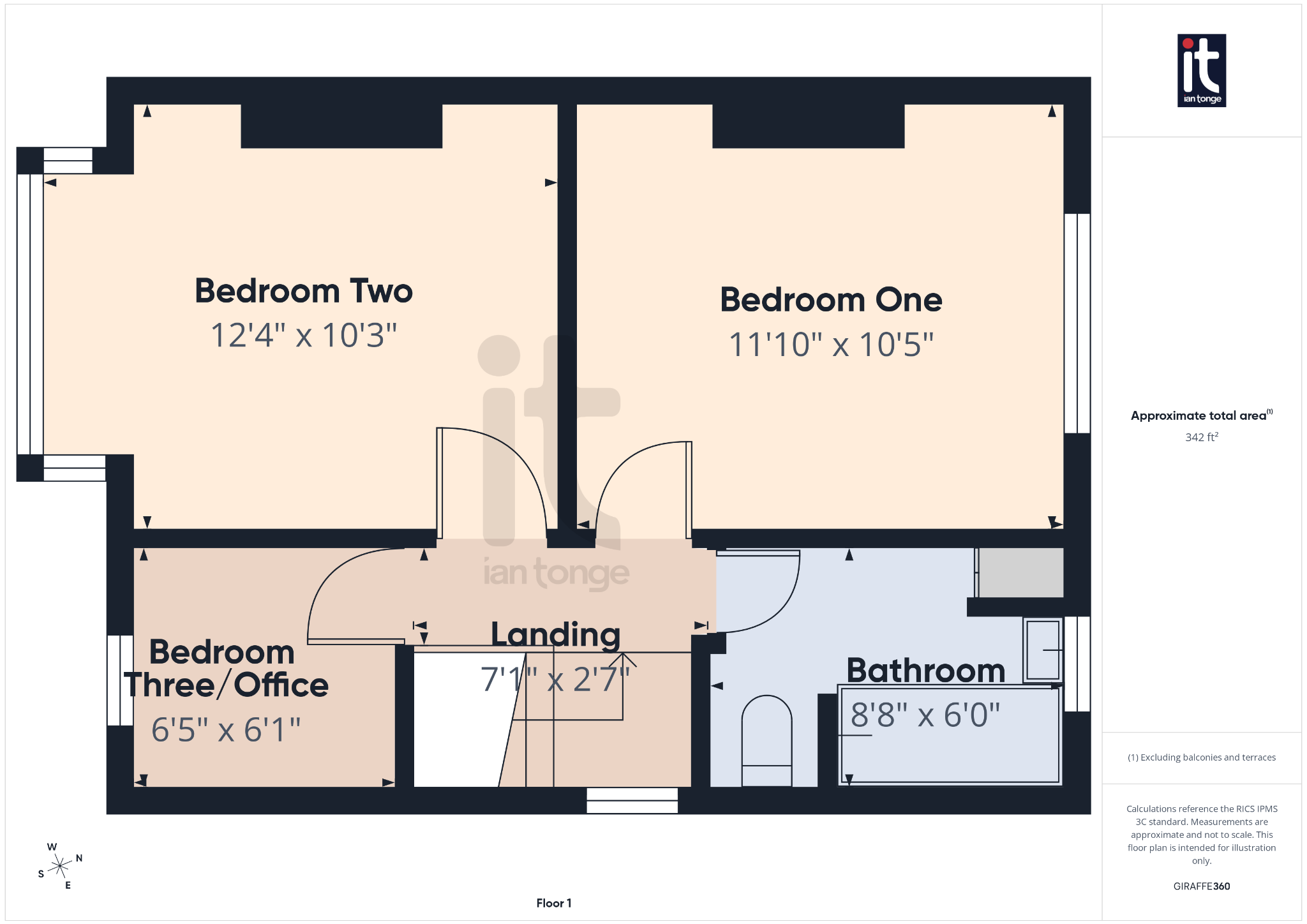 3 bedroom semi-detached house For Sale in Stockport - Floorplan 2.