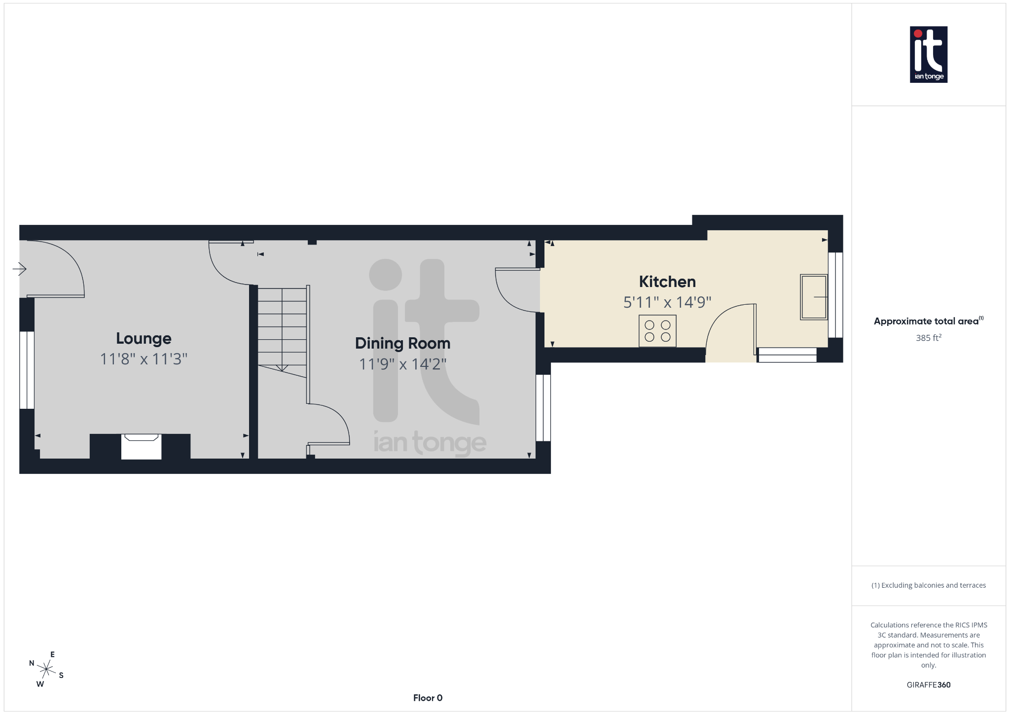 2 bedroom mid terraced house Under Offer in Stockport - Floorplan 2.