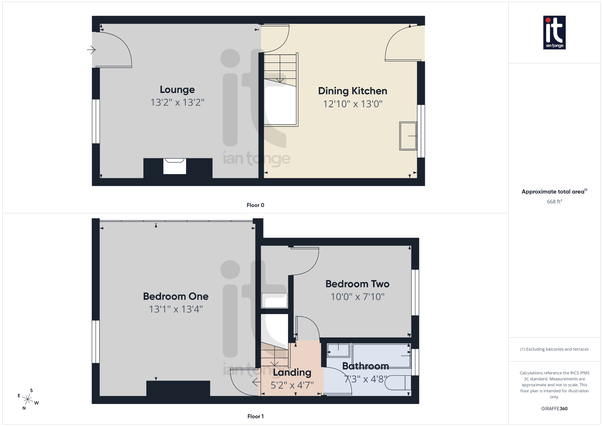 2 bedroom mid terraced house Under Offer in Stockport - Floorplan 1.