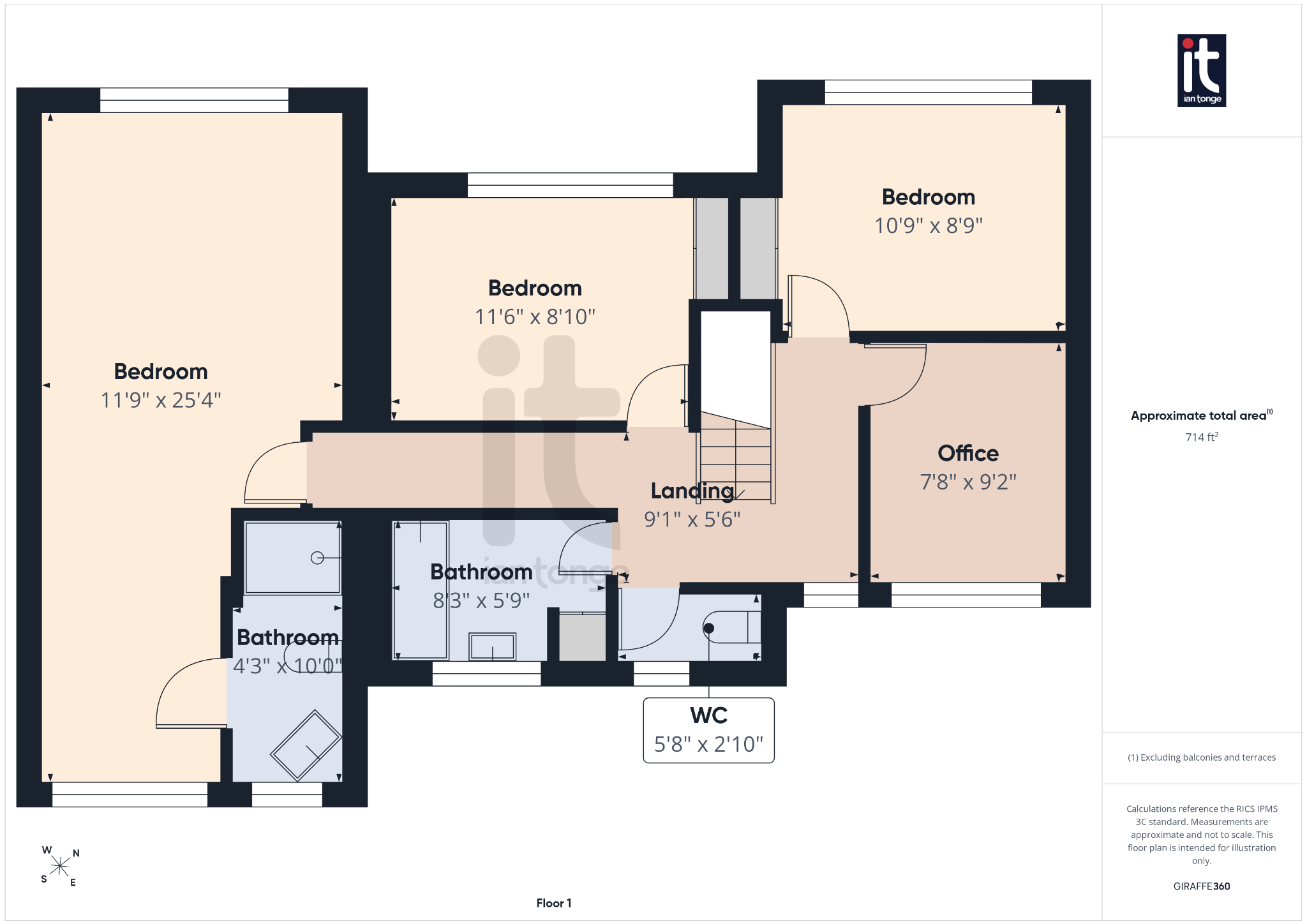 4 bedroom detached house For Sale in Stockport - Floorplan 2.