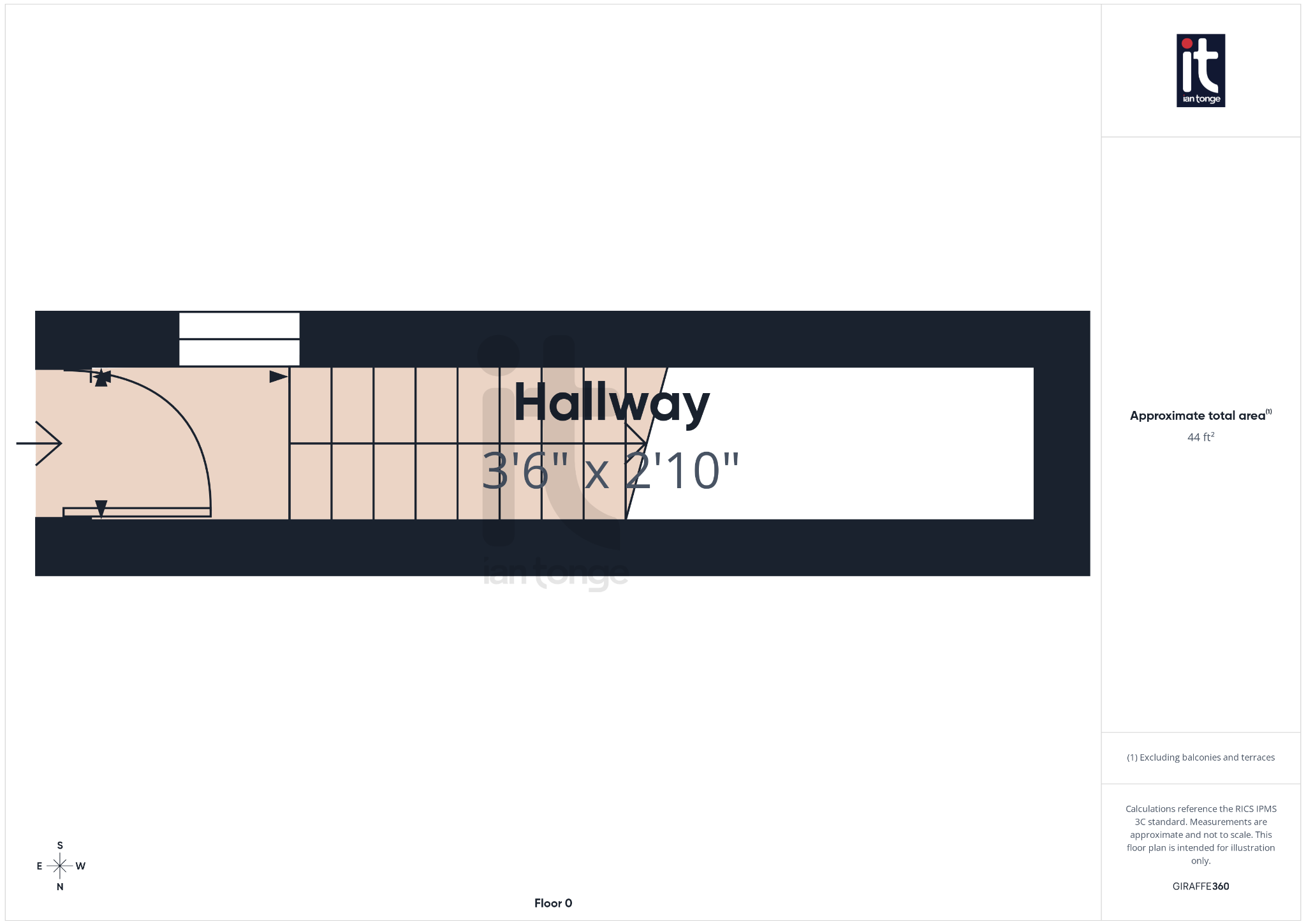 2 bedroom apartment flat/apartment For Sale in Stockport - Floorplan 3.