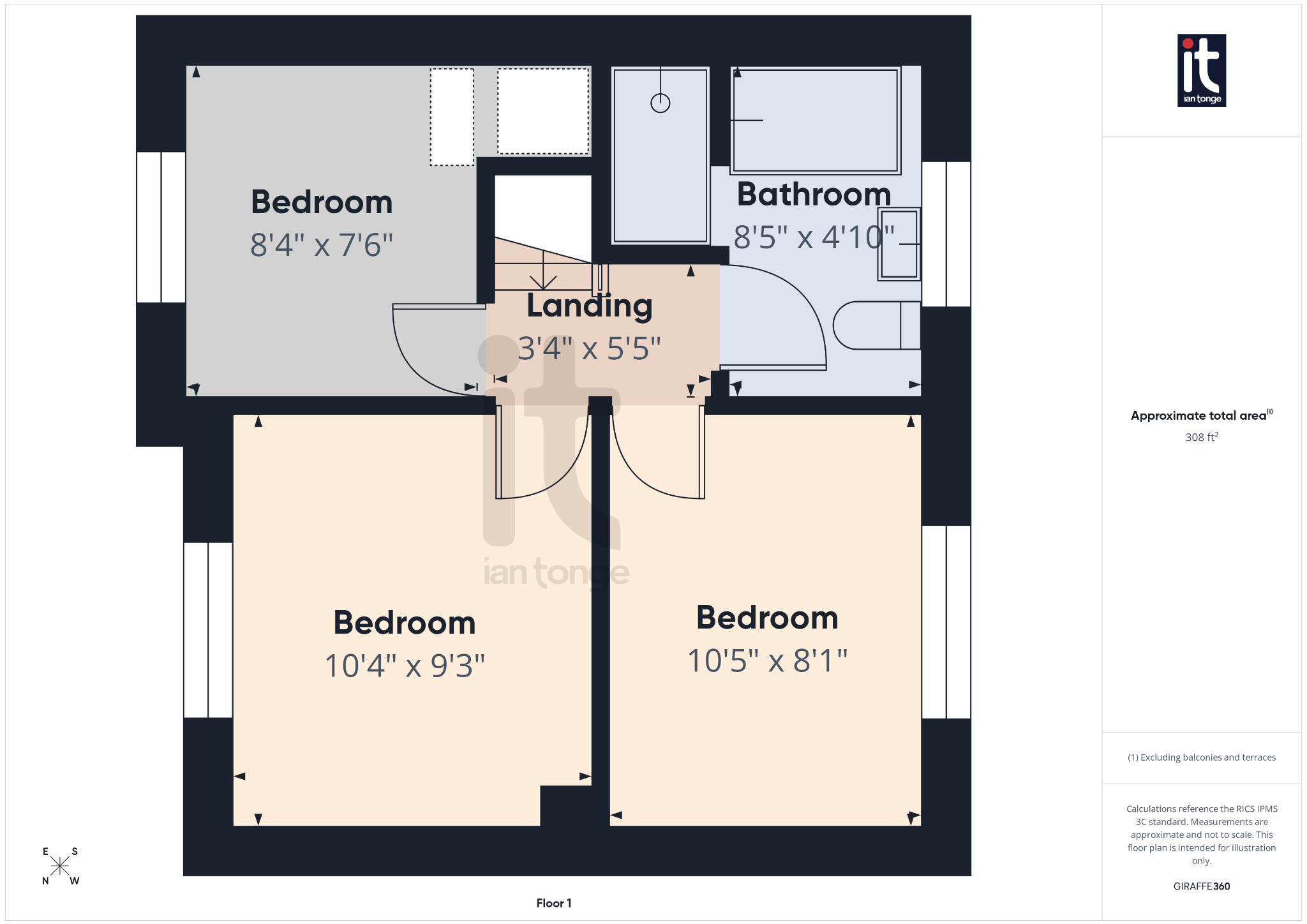 3 bedroom semi-detached house SSTC in Stockport - Floorplan 3.