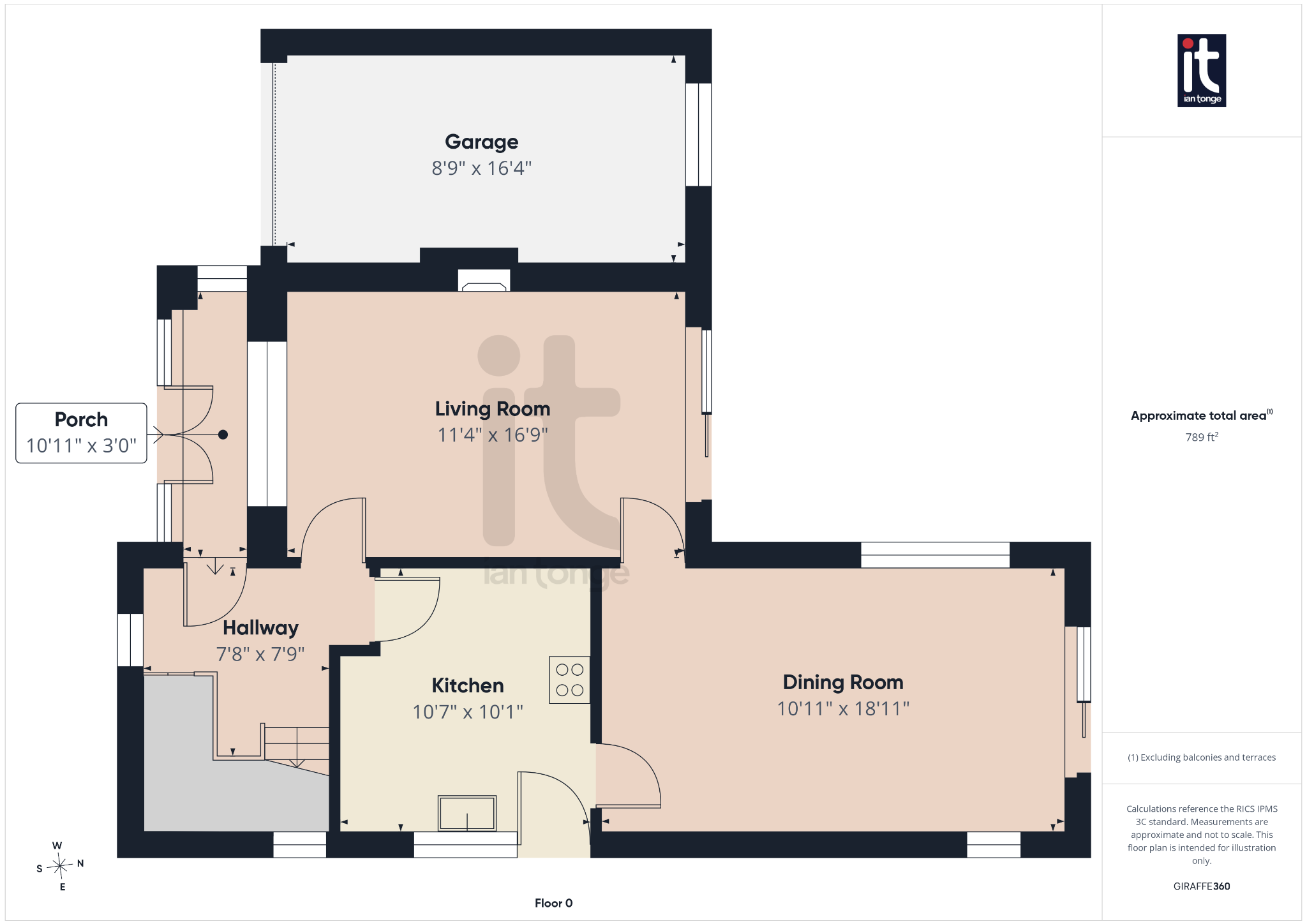 3 bedroom link detached house For Sale in Stockport - Floorplan 3.