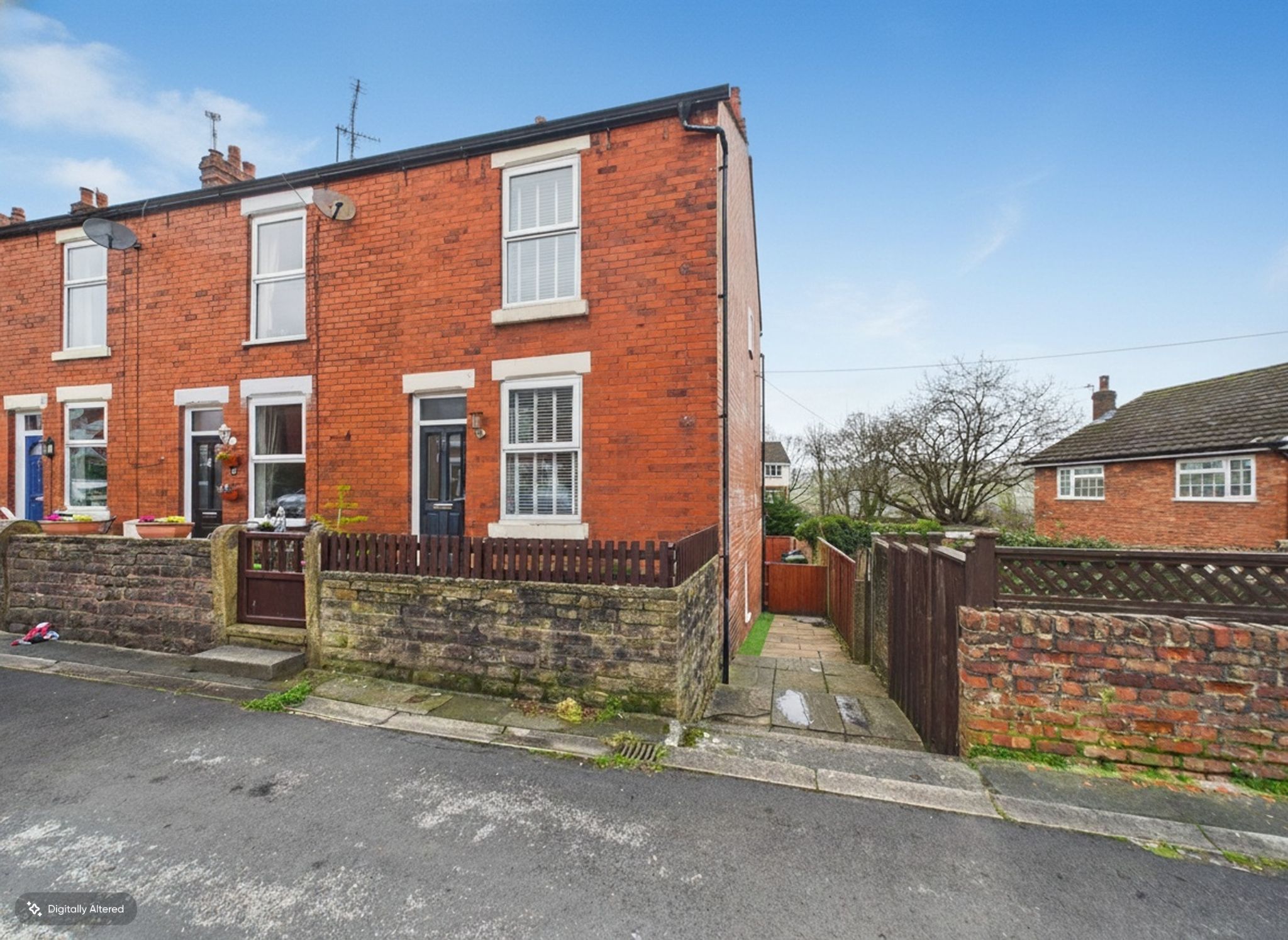 2 bedroom end terraced house For Sale in Stockport - Photograph 1.