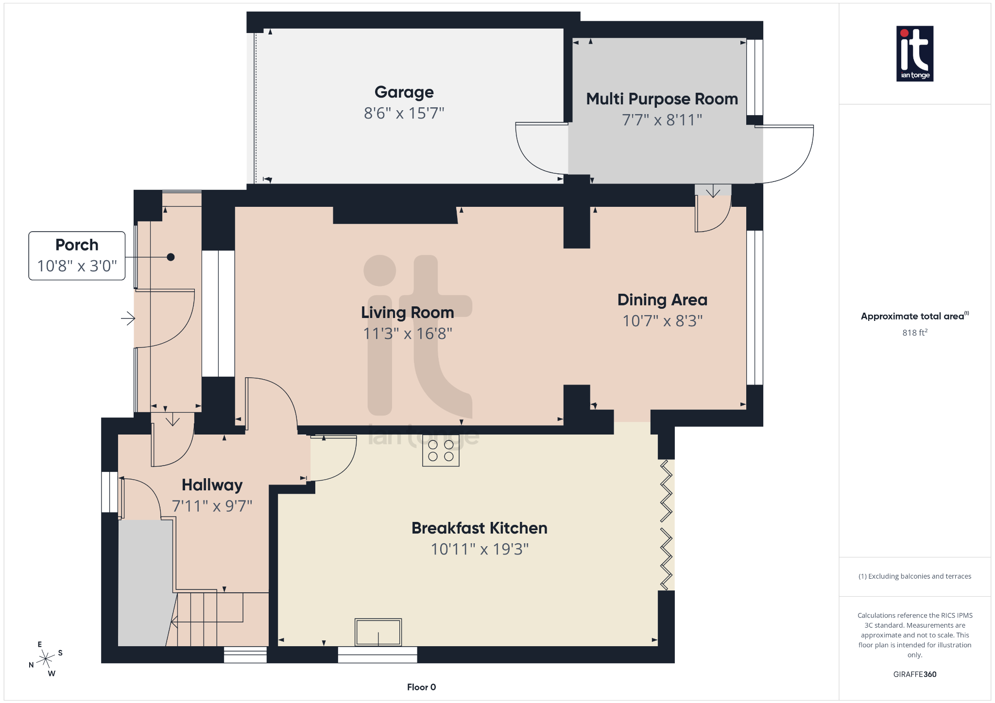 3 bedroom link detached house Under Offer in Stockport - Floorplan 3.