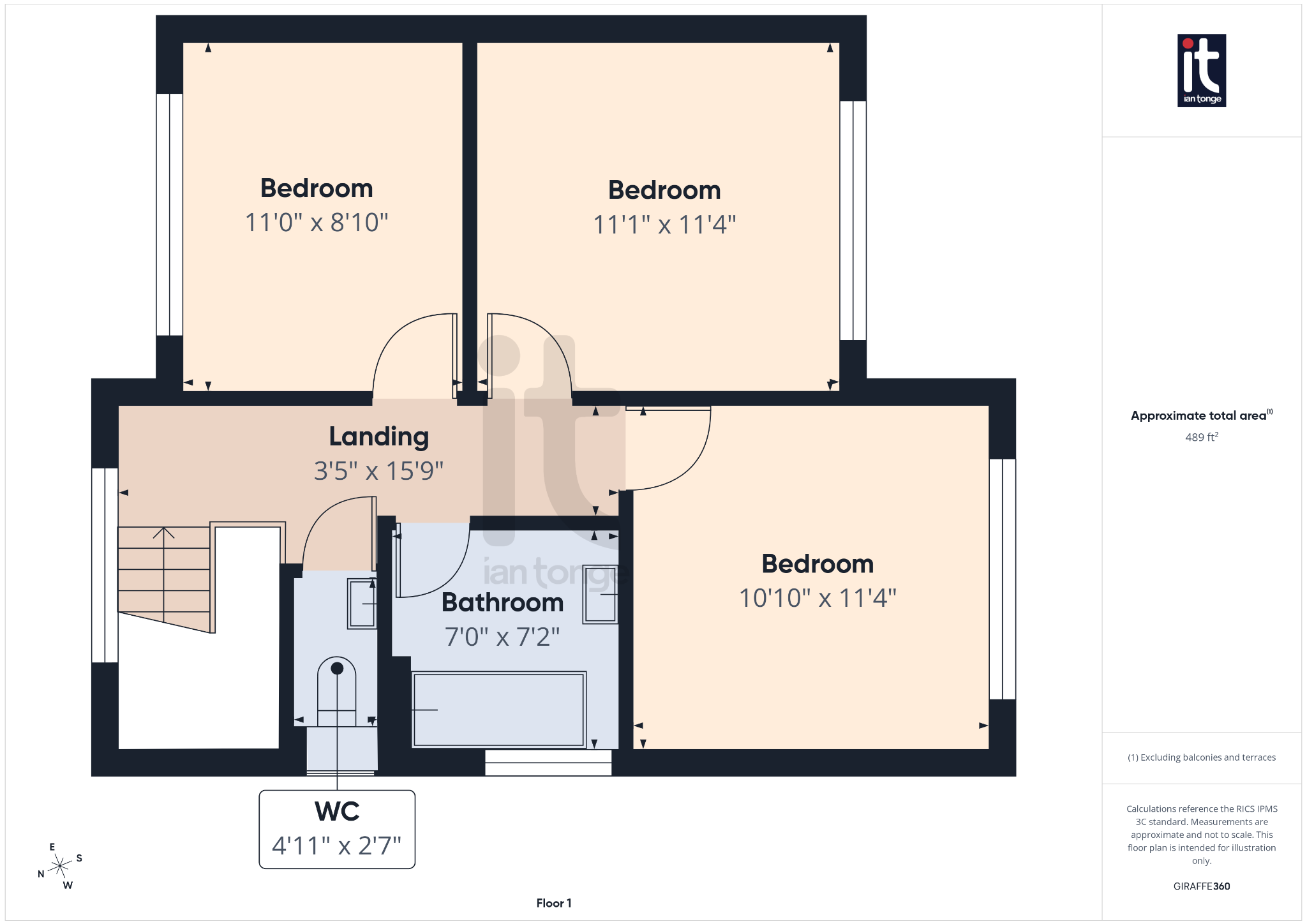 3 bedroom link detached house Under Offer in Stockport - Floorplan 4.
