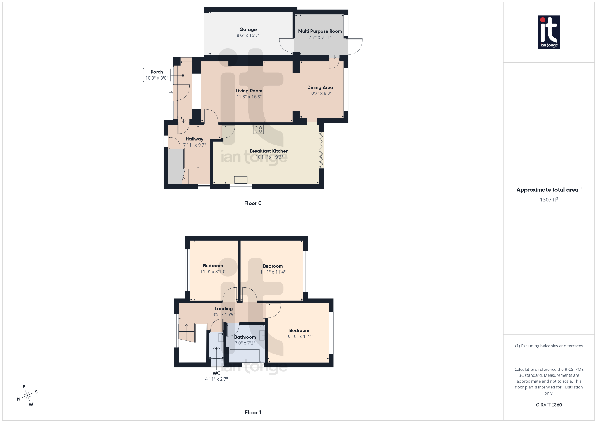 3 bedroom link detached house Under Offer in Stockport - Floorplan 2.