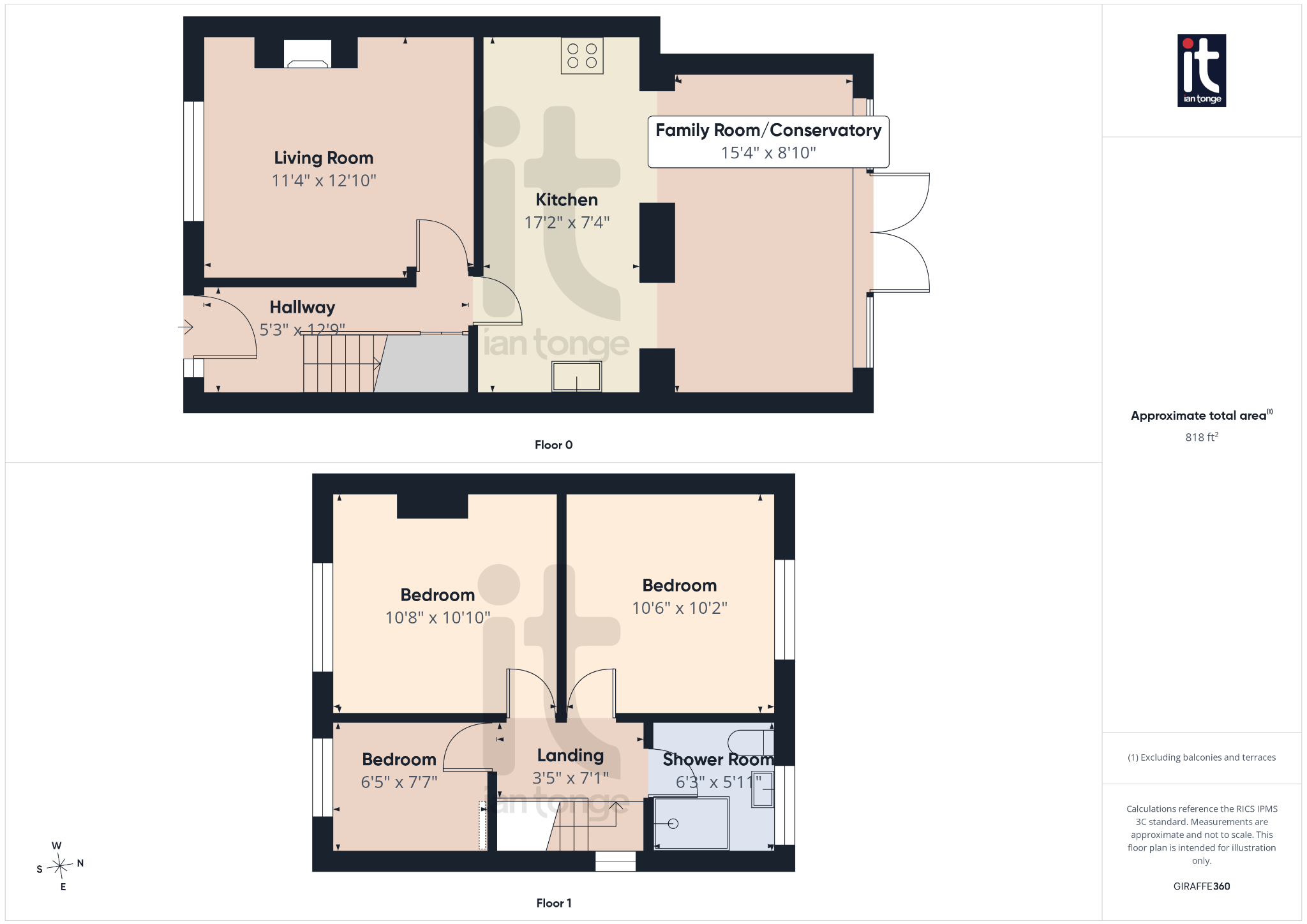 3 bedroom semi-detached house For Sale in Stockport - Floorplan 1.