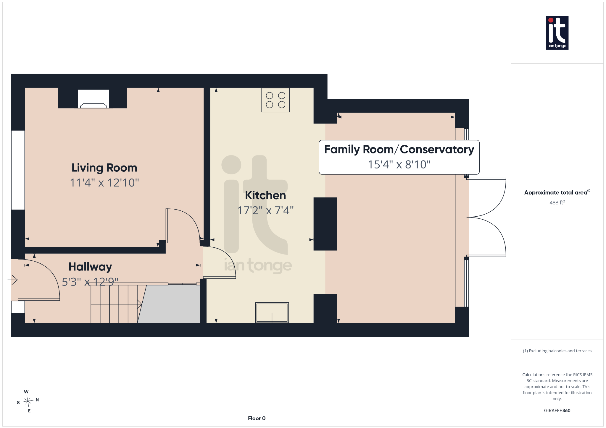 3 bedroom semi-detached house For Sale in Stockport - Floorplan 2.