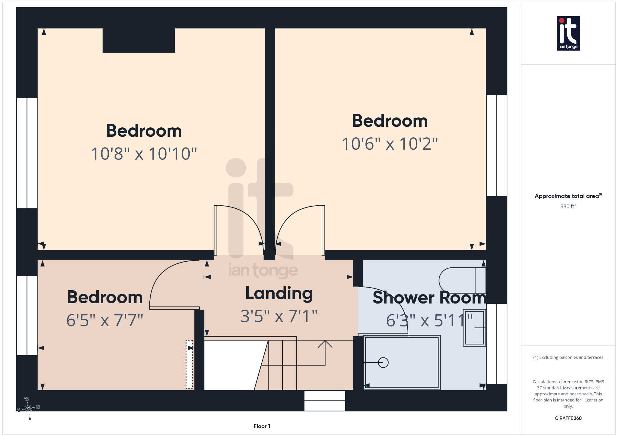 3 bedroom semi-detached house For Sale in Stockport - Floorplan 3.