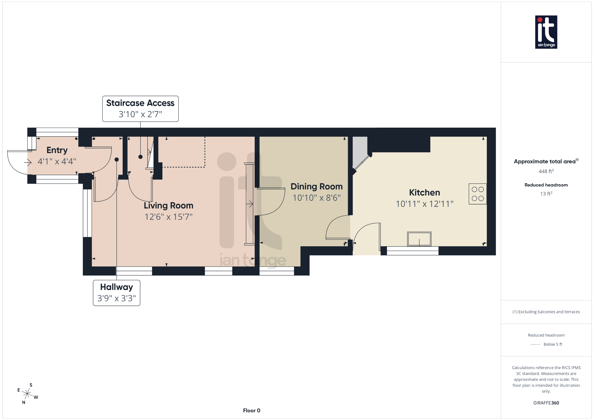 3 bedroom end terraced house Under Offer in Stockport - Floorplan 2.
