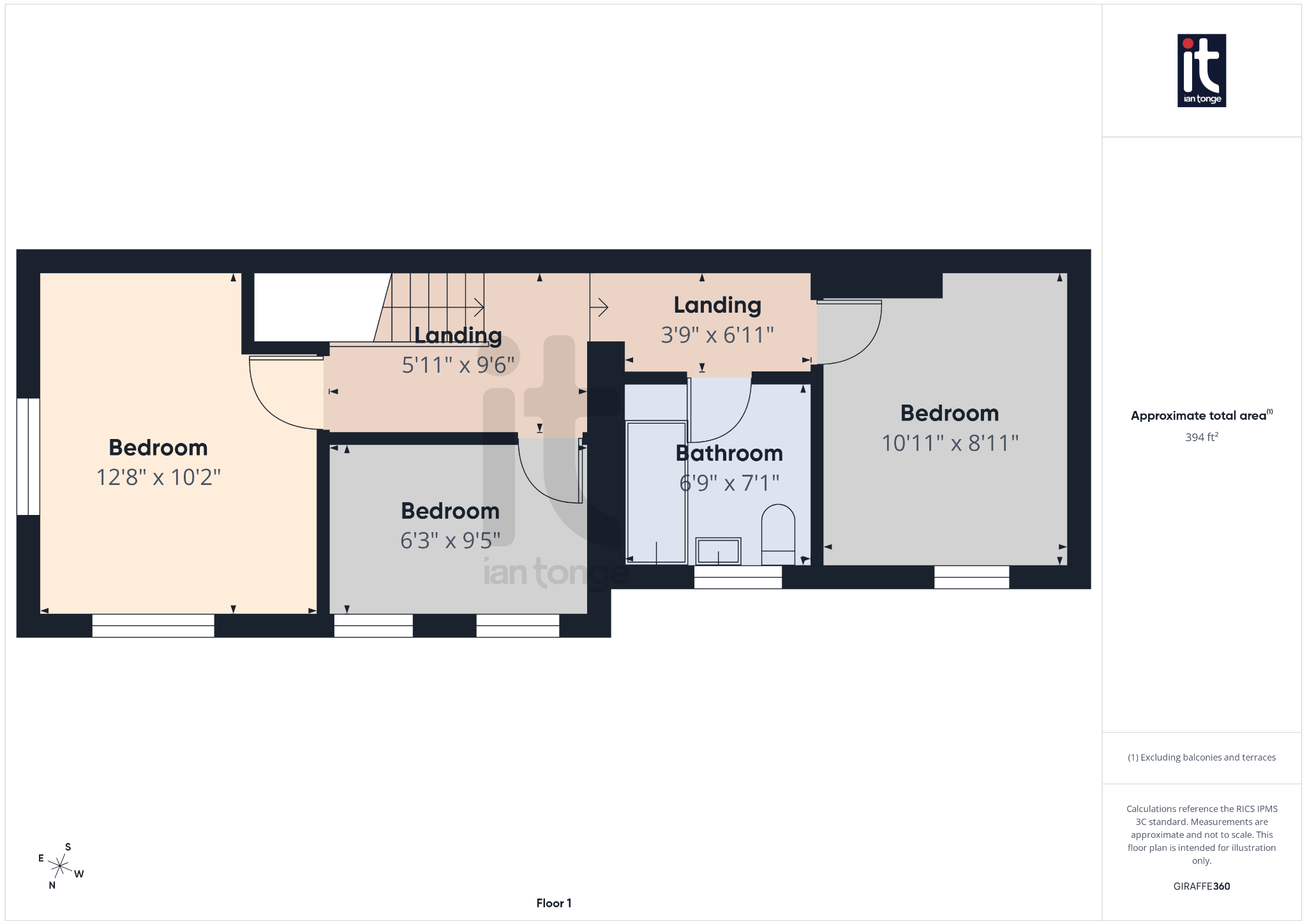 3 bedroom end terraced house Under Offer in Stockport - Floorplan 3.