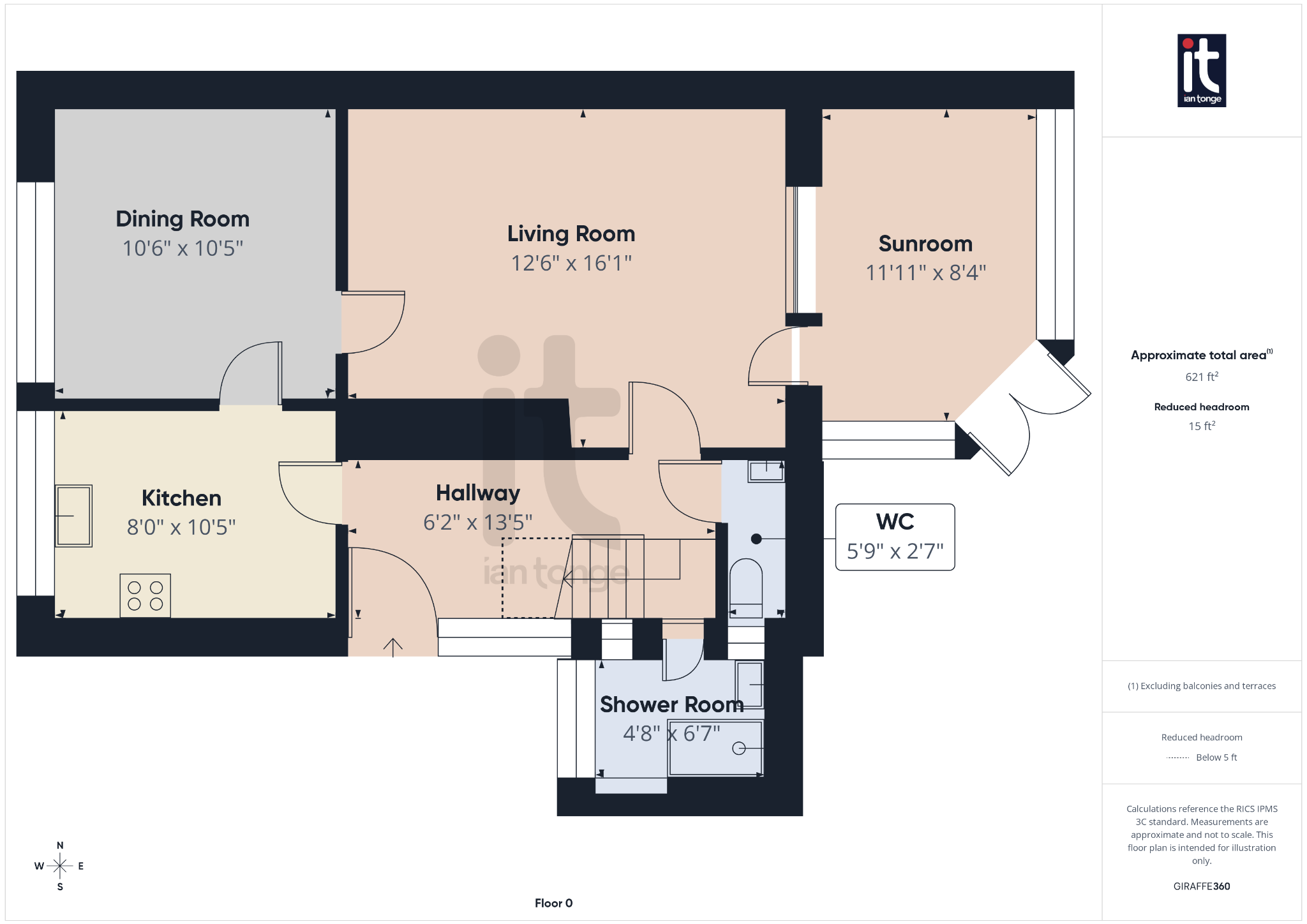 3 bedroom link detached house Under Offer in Stockport - Floorplan 2.
