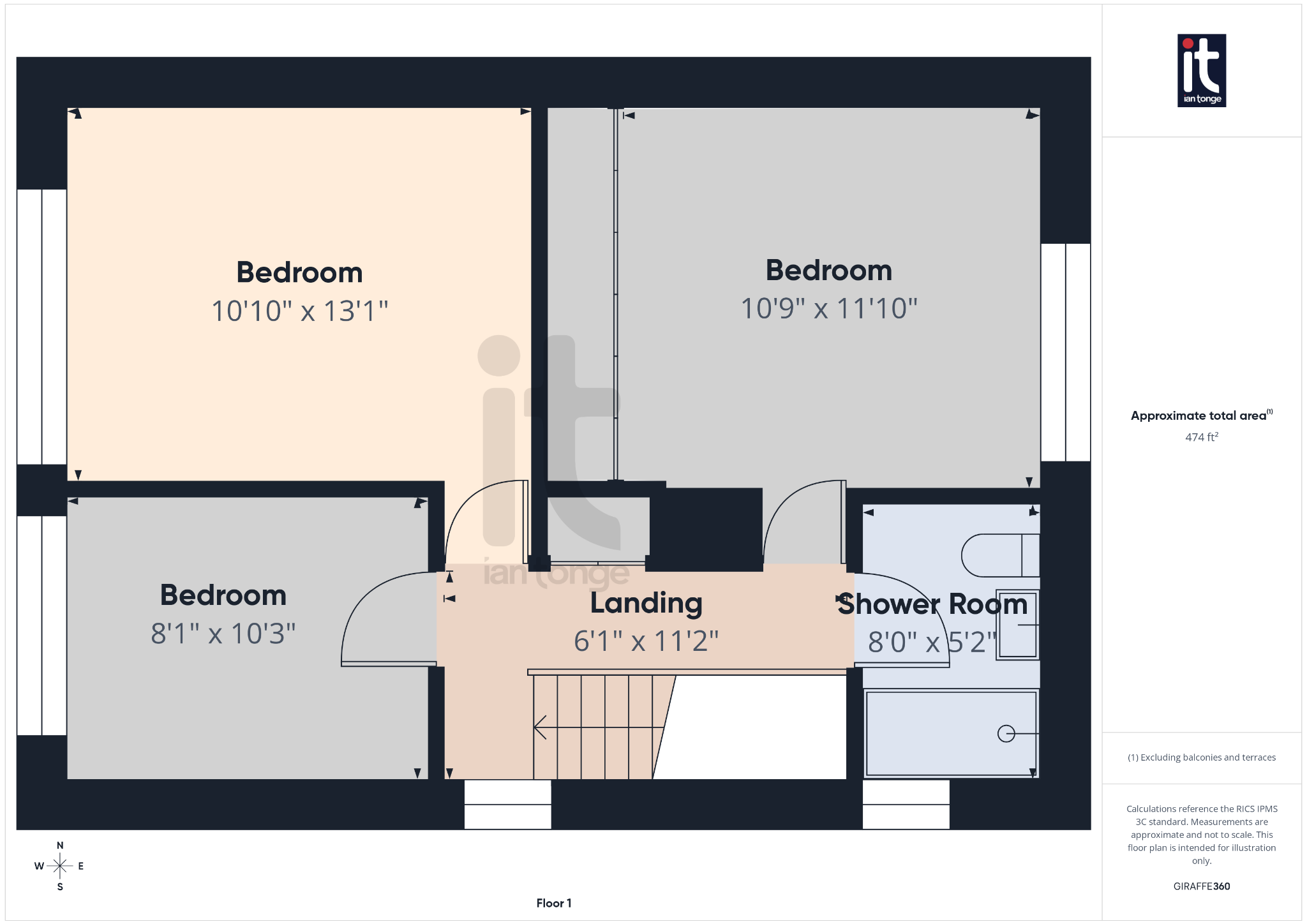 3 bedroom link detached house Under Offer in Stockport - Floorplan 3.