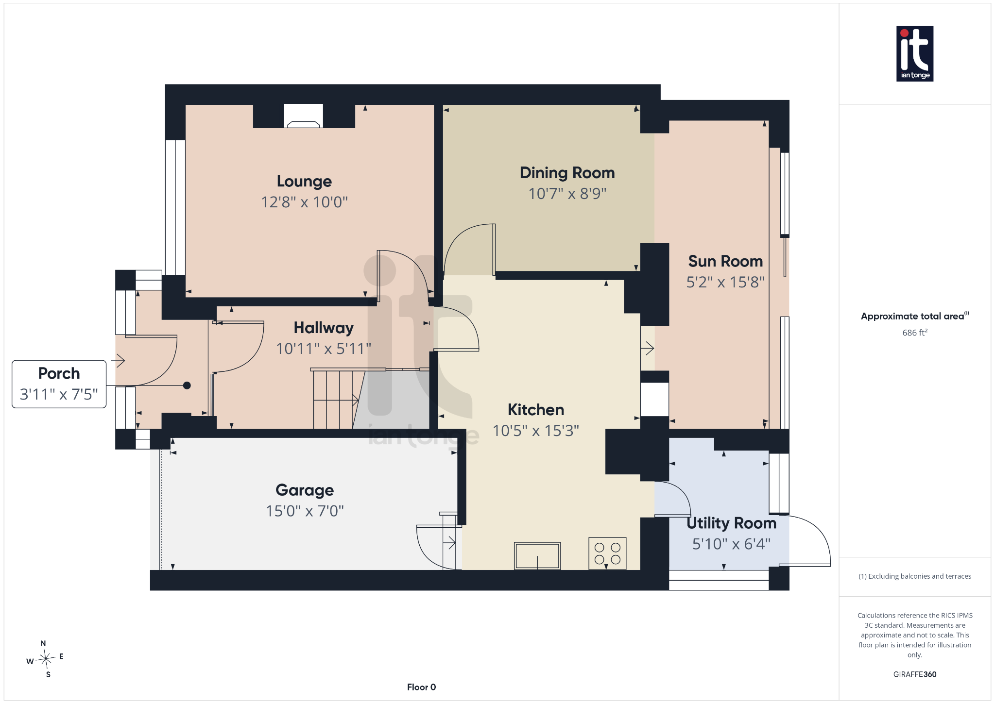 4 bedroom semi-detached house For Sale in Stockport - Floorplan 2.