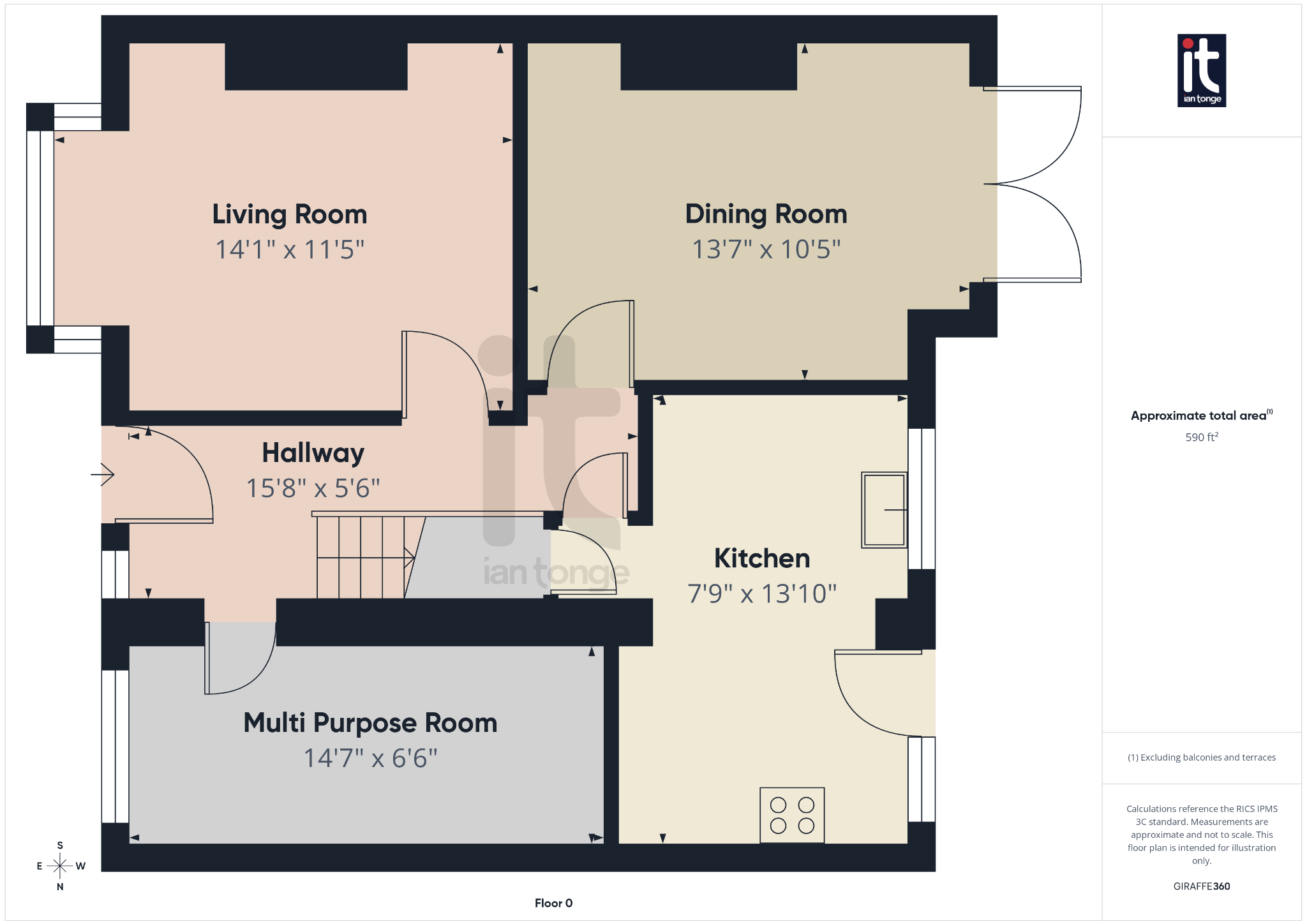 3 bedroom semi-detached house For Sale in Stockport - Floorplan 2.