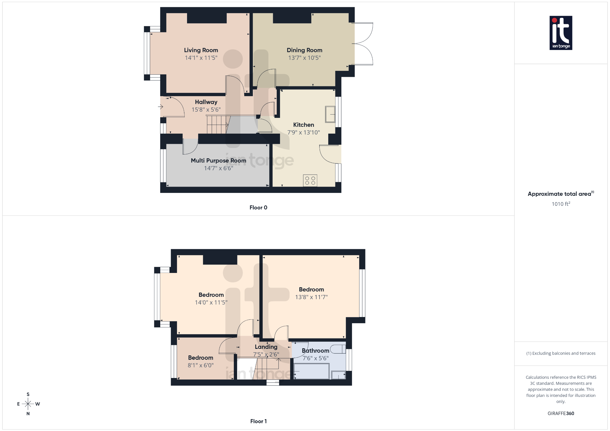 3 bedroom semi-detached house For Sale in Stockport - Floorplan 1.