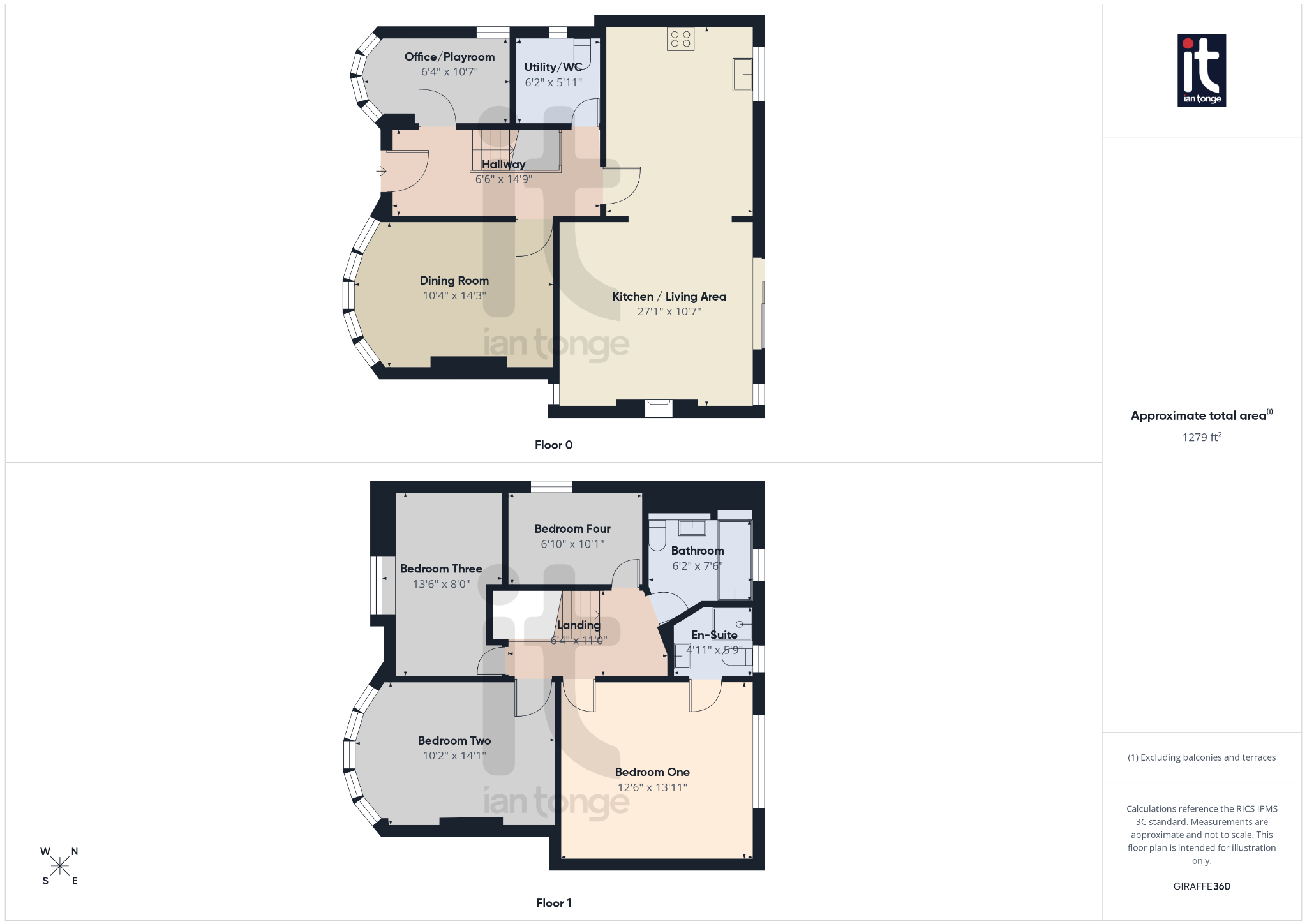 4 bedroom detached house For Sale in Stockport - Floorplan 1.