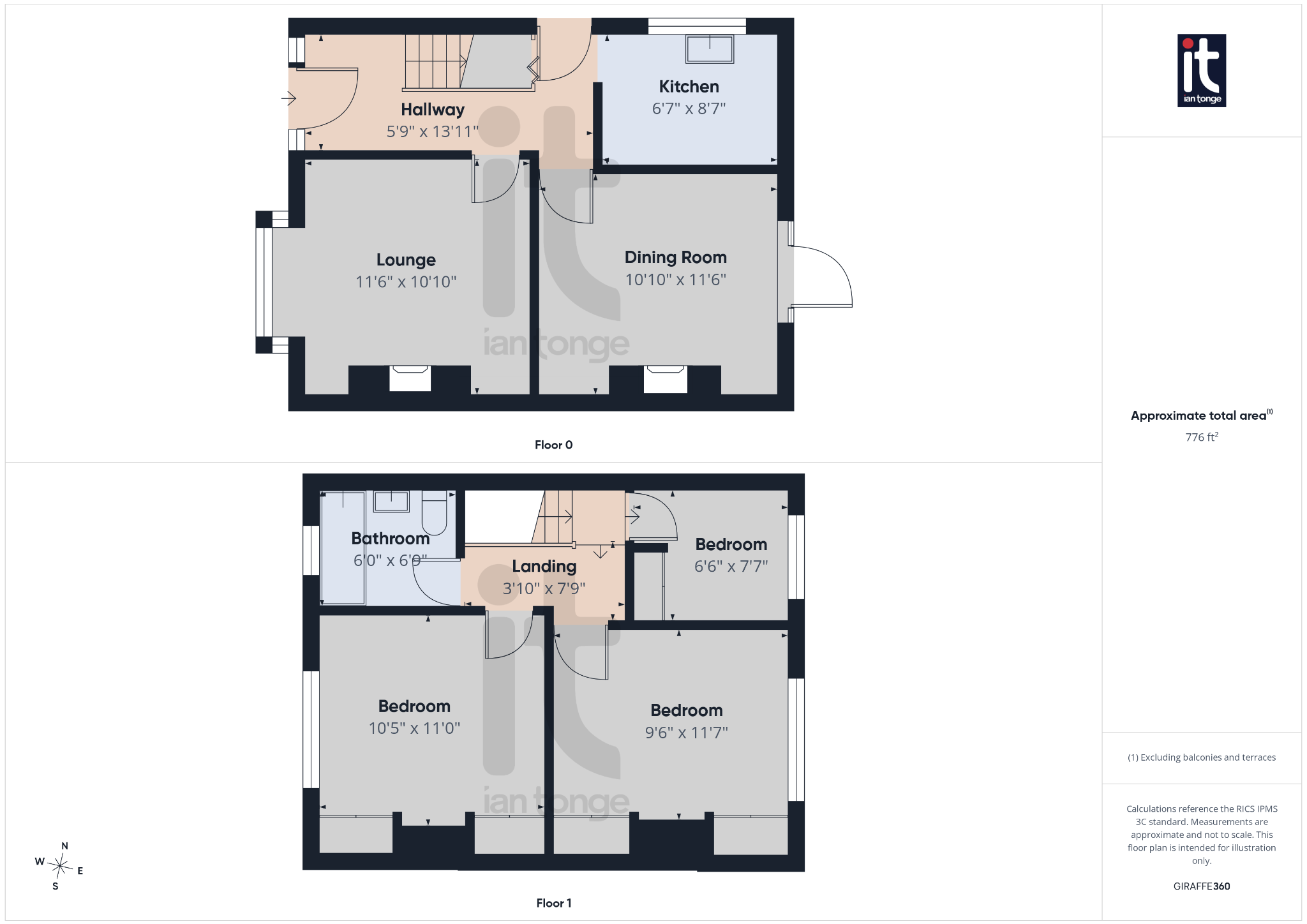 3 bedroom detached house For Sale in Stockport - Floorplan 1.