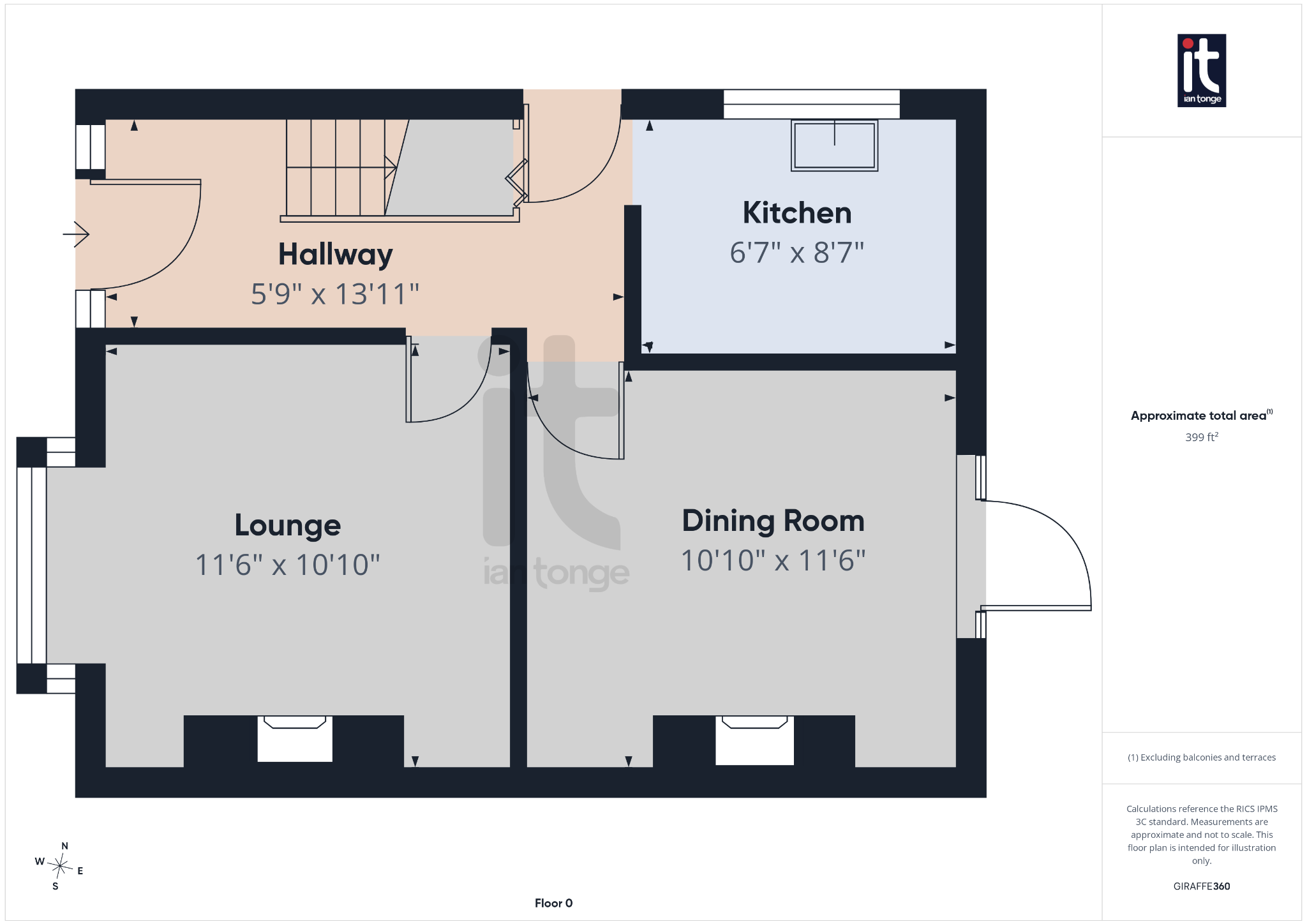 3 bedroom detached house For Sale in Stockport - Floorplan 2.