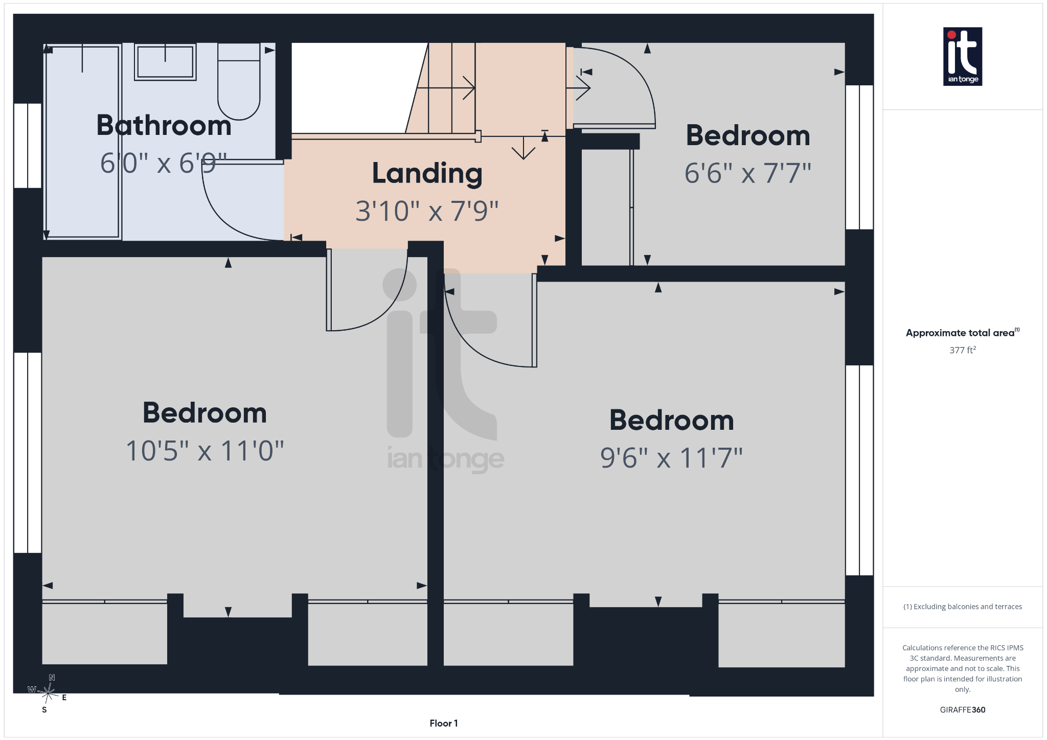 3 bedroom detached house For Sale in Stockport - Floorplan 3.