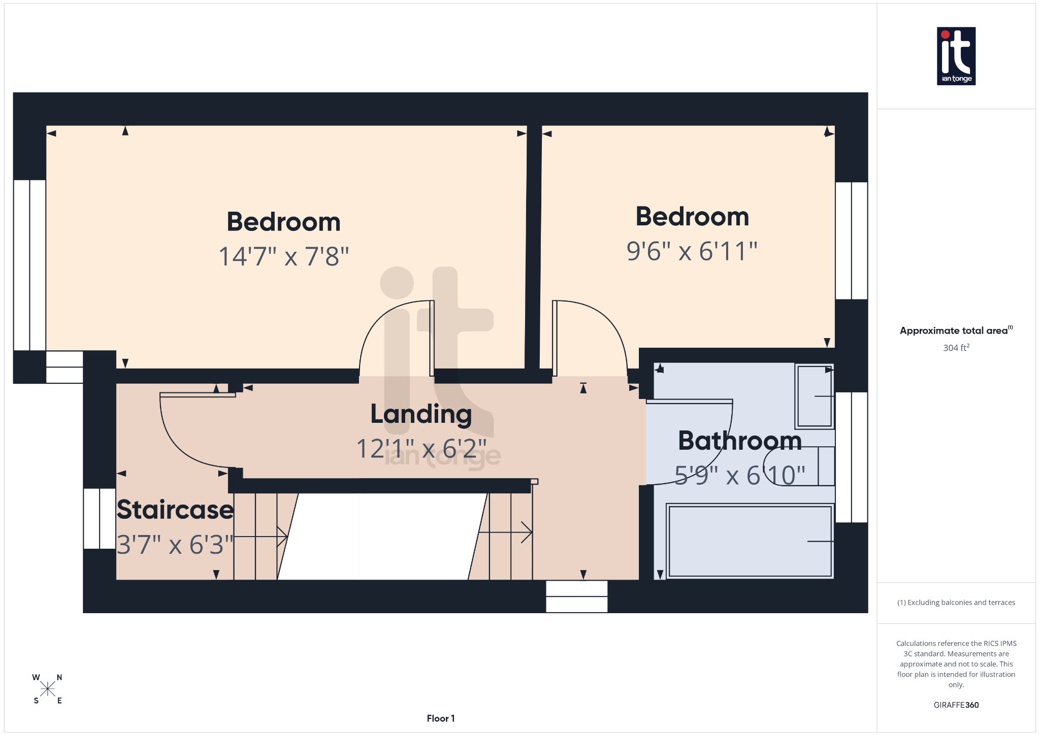 3 bedroom detached house For Sale in Stockport - Floorplan 3.