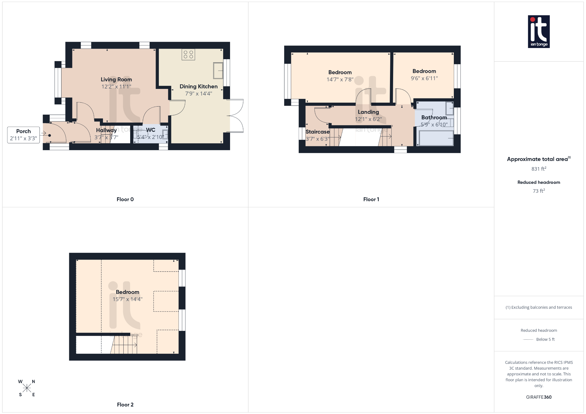 3 bedroom detached house For Sale in Stockport - Floorplan 1.