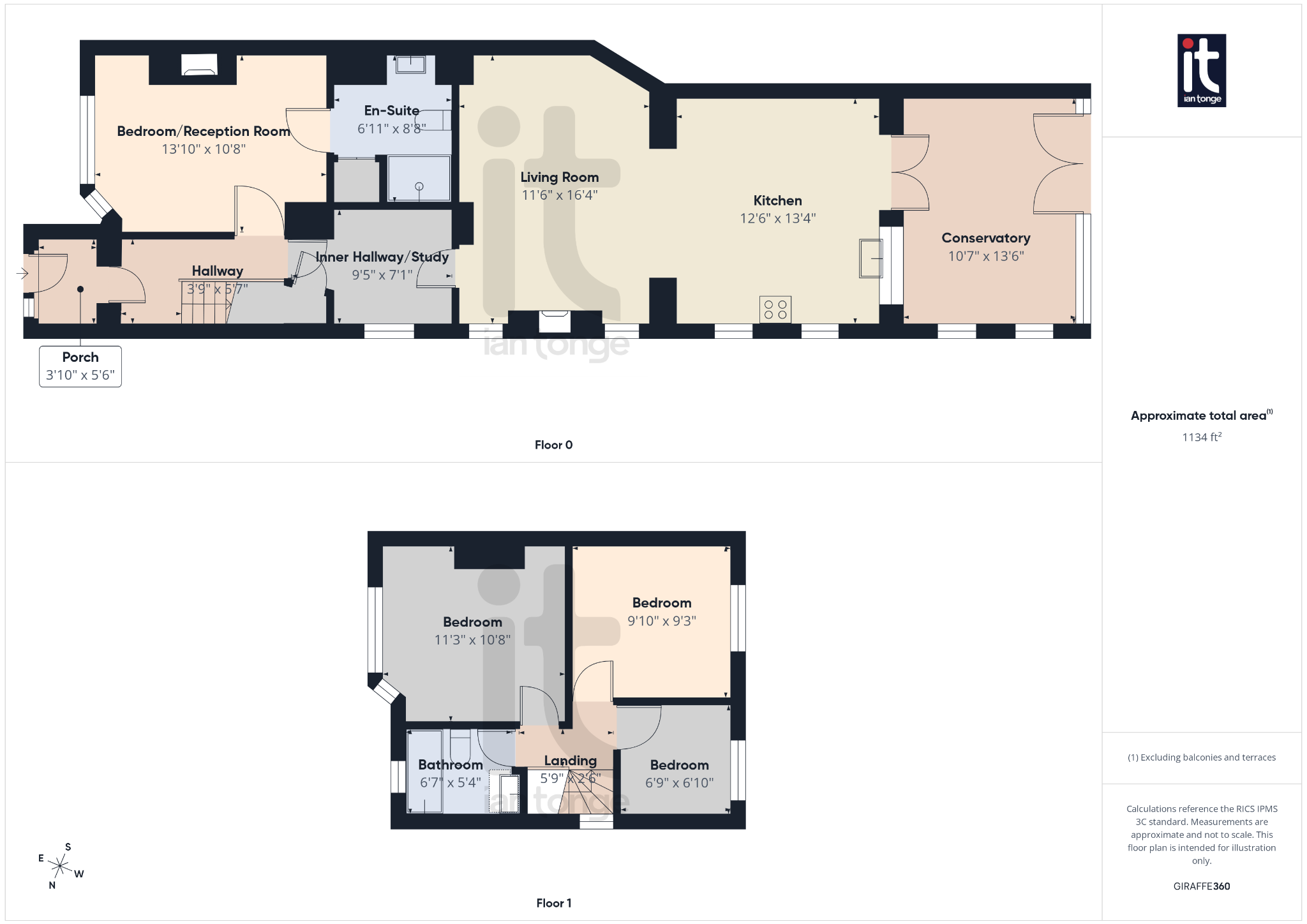 3 bedroom semi-detached house For Sale in Stockport - Floorplan 1.