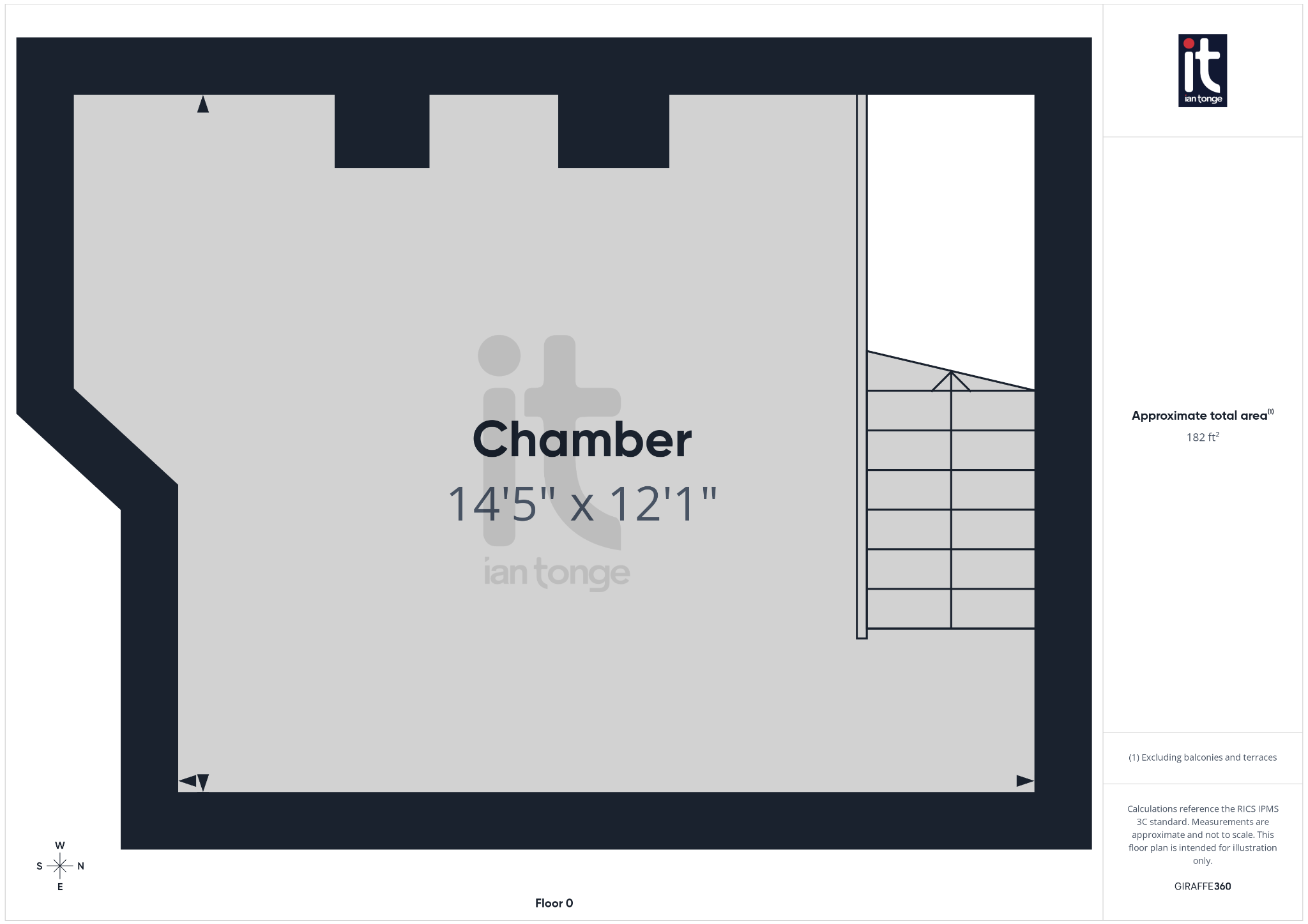 2 bedroom mid terraced house For Sale in Stockport - Floorplan 2.