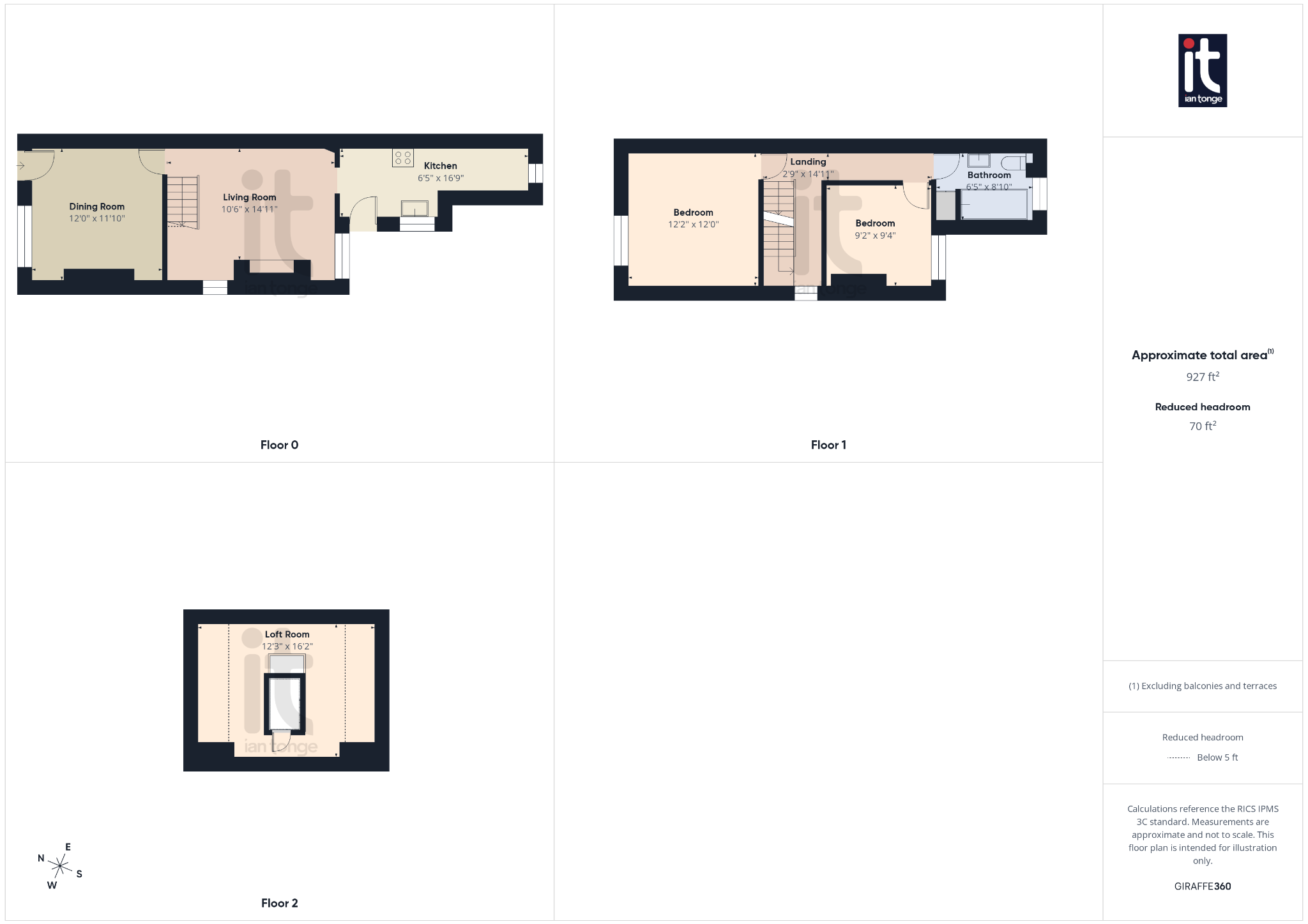 2 bedroom end terraced house For Sale in Stockport - Floorplan 1.
