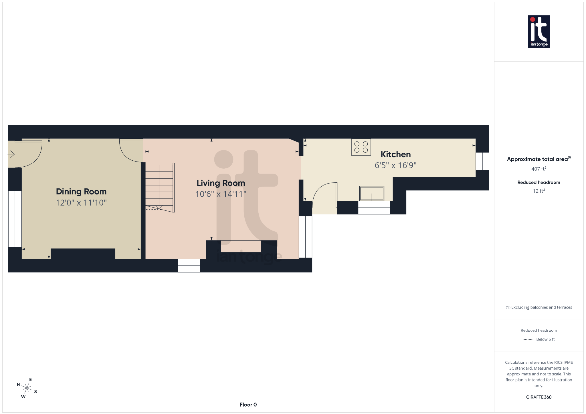 2 bedroom end terraced house For Sale in Stockport - Floorplan 2.
