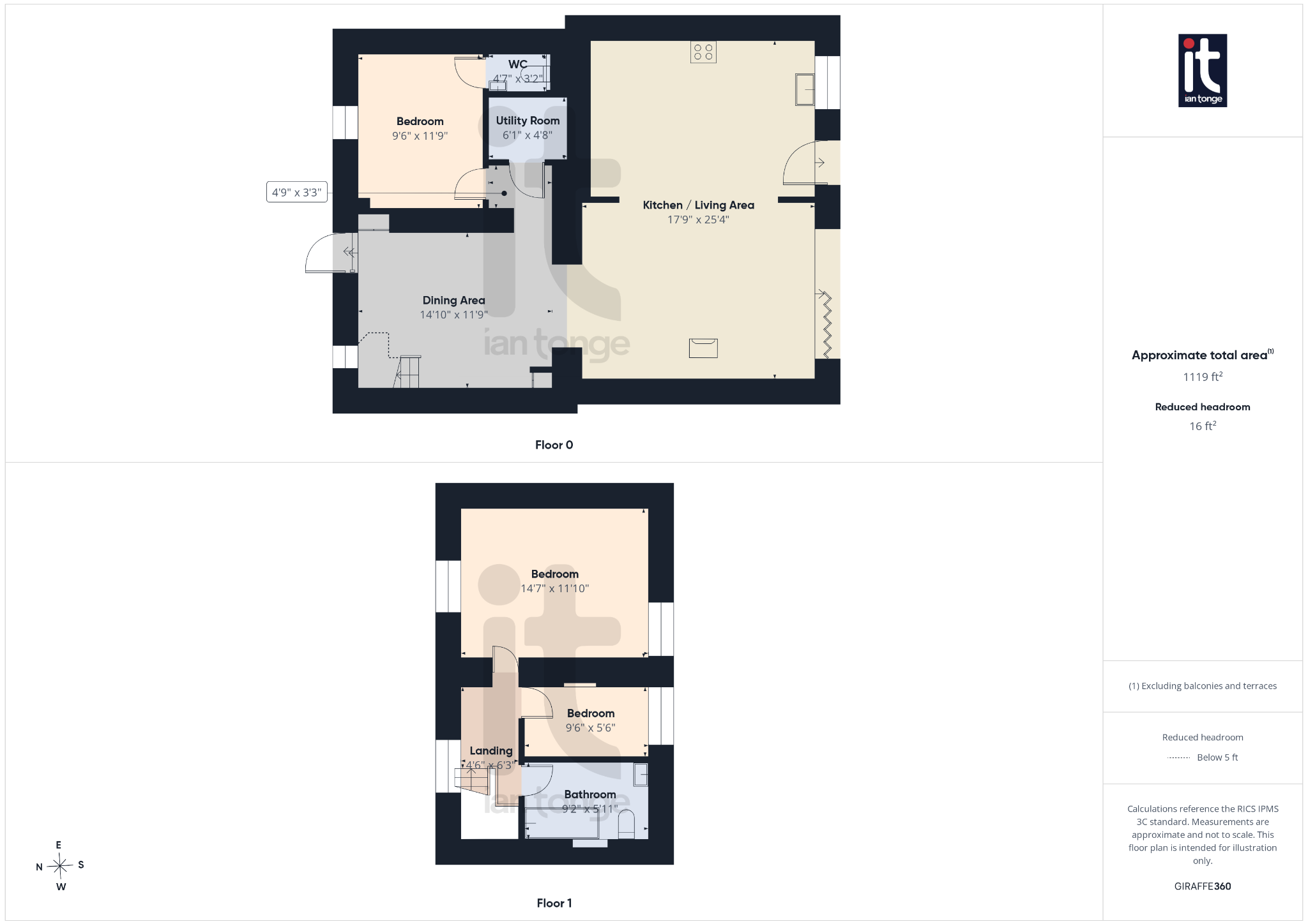 3 bedroom semi-detached house For Sale in Stockport - Floorplan 3.