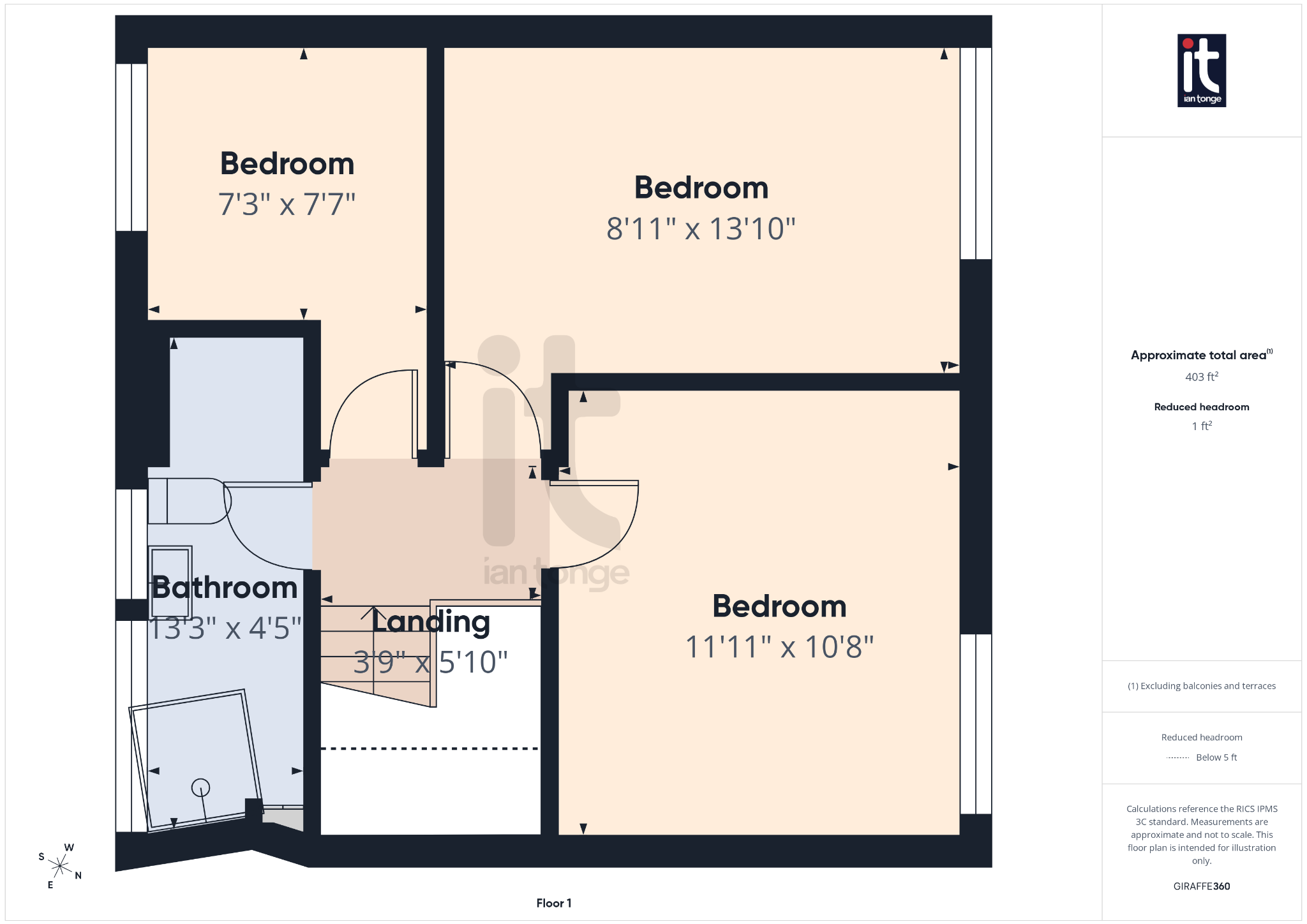 3 bedroom semi-detached house For Sale in Stockport - Floorplan 2.
